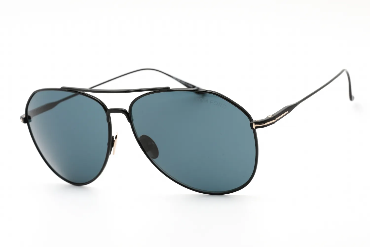 Tom Ford FT0747 01V Sunglasses Shiny Black 62mm Men