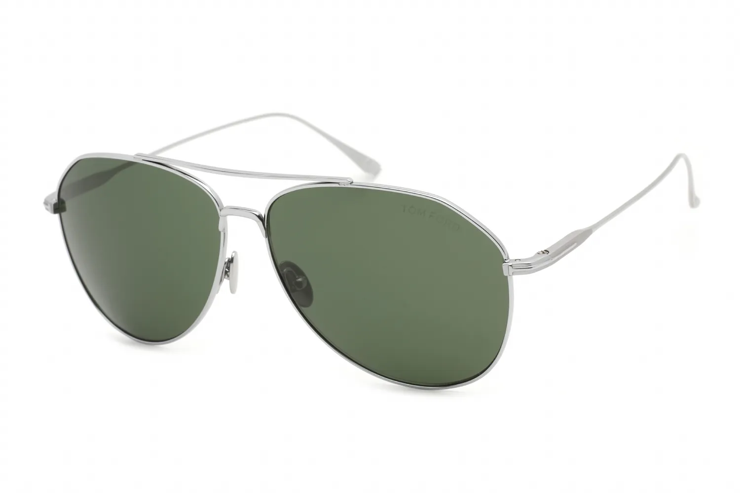 Tom Ford FT0747 16N Sunglasses Shiny Palladium 62mm Men