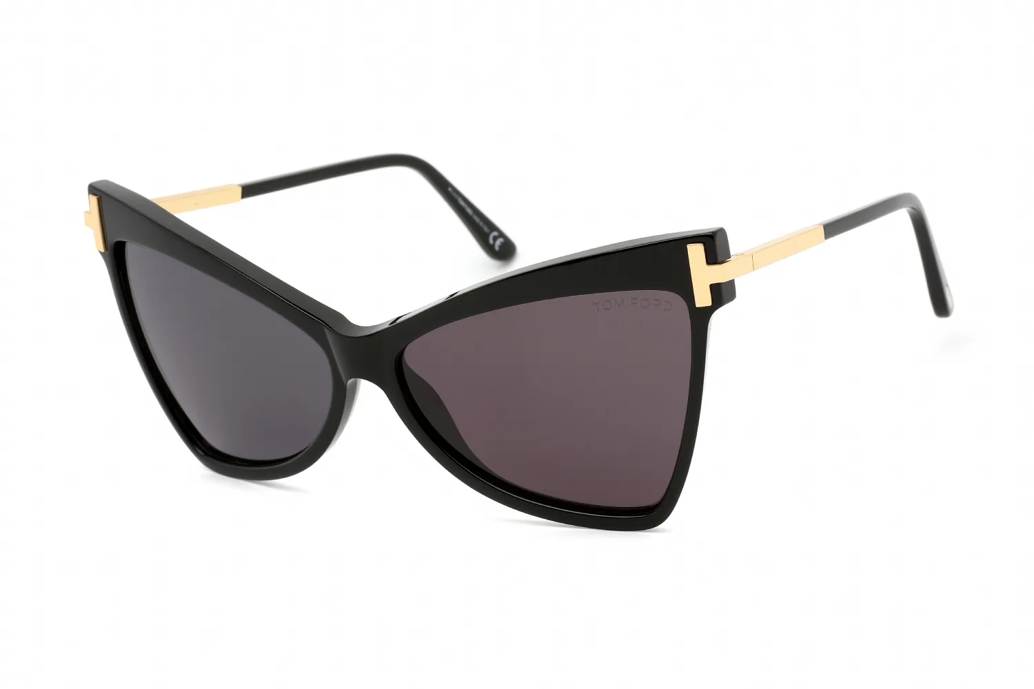 Tom Ford FT0767 01A Sunglasses Shiny Black 61mm Women
