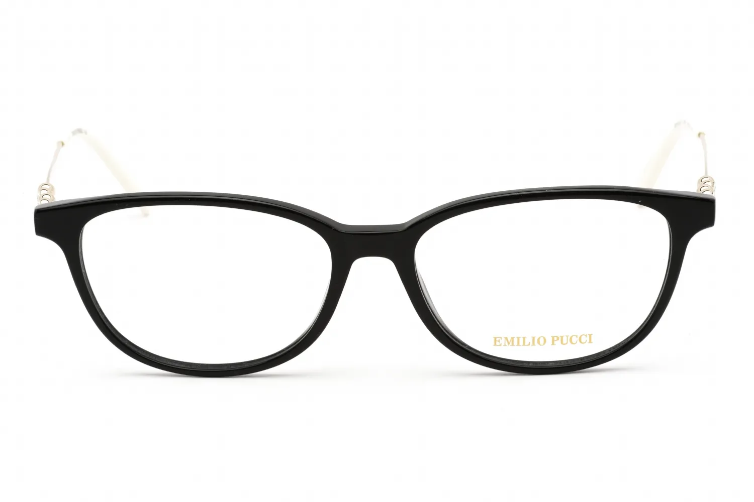 Emilio Pucci EP5137 001 Eyeglasses Shiny Black 55mm Women 2