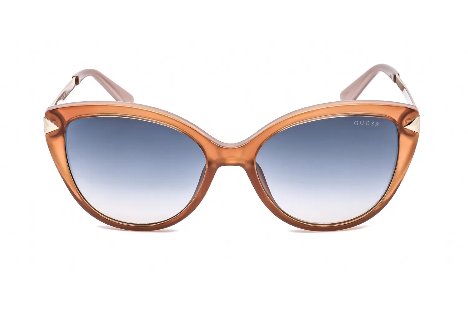 Guess GU7658 42B Sunglasses Shiny Orange 56mm Women 2