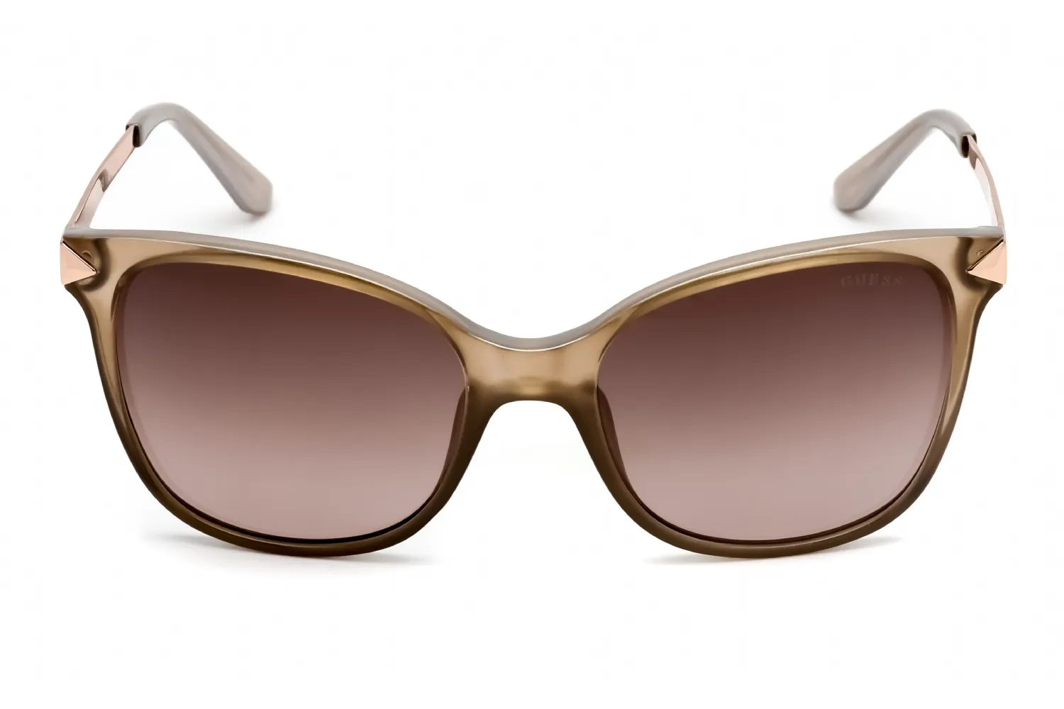 Guess GU7657 57F Sunglasses Shiny Beige 56mm Women 2