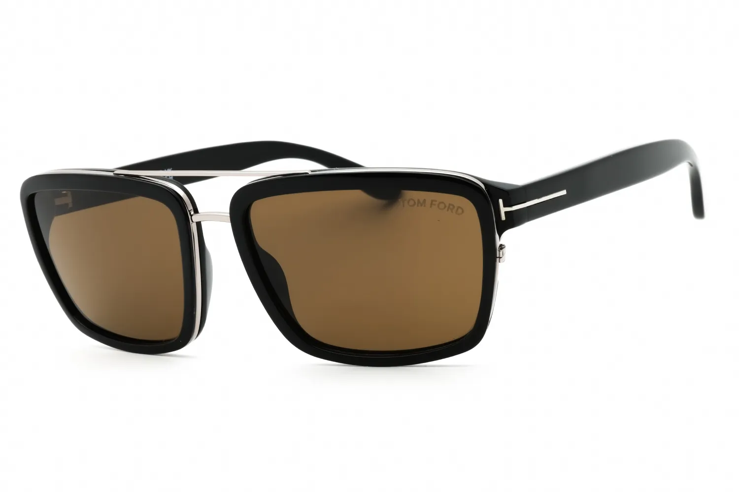 Tom Ford FT0780 01J Sunglasses Shiny Black 58mm Men