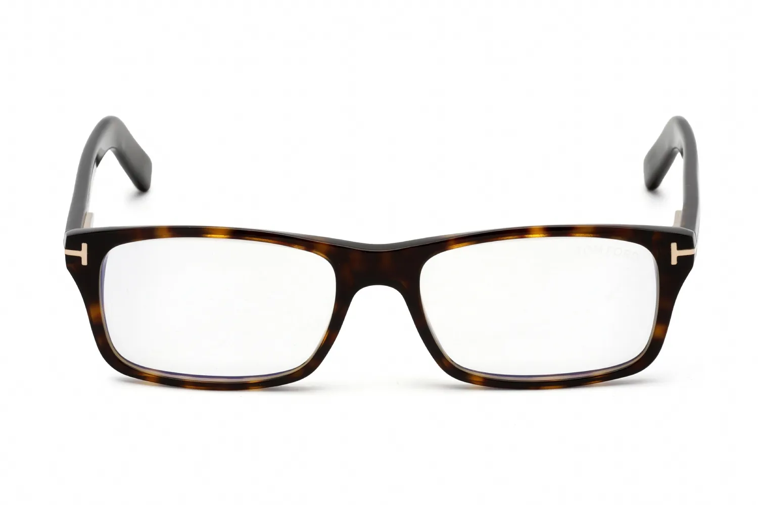 Tom Ford FT5663-B 052 Eyeglasses Shiny Classic Dark Havana 53mm Unisex 2