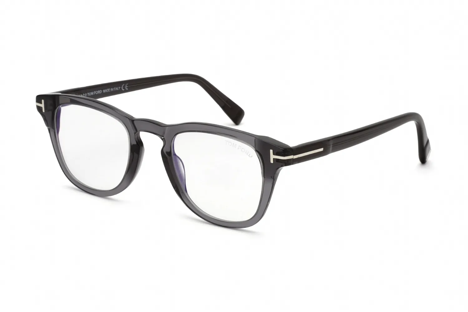 Tom Ford FT5660-B 020 Eyeglasses Grey 49mm Unisex