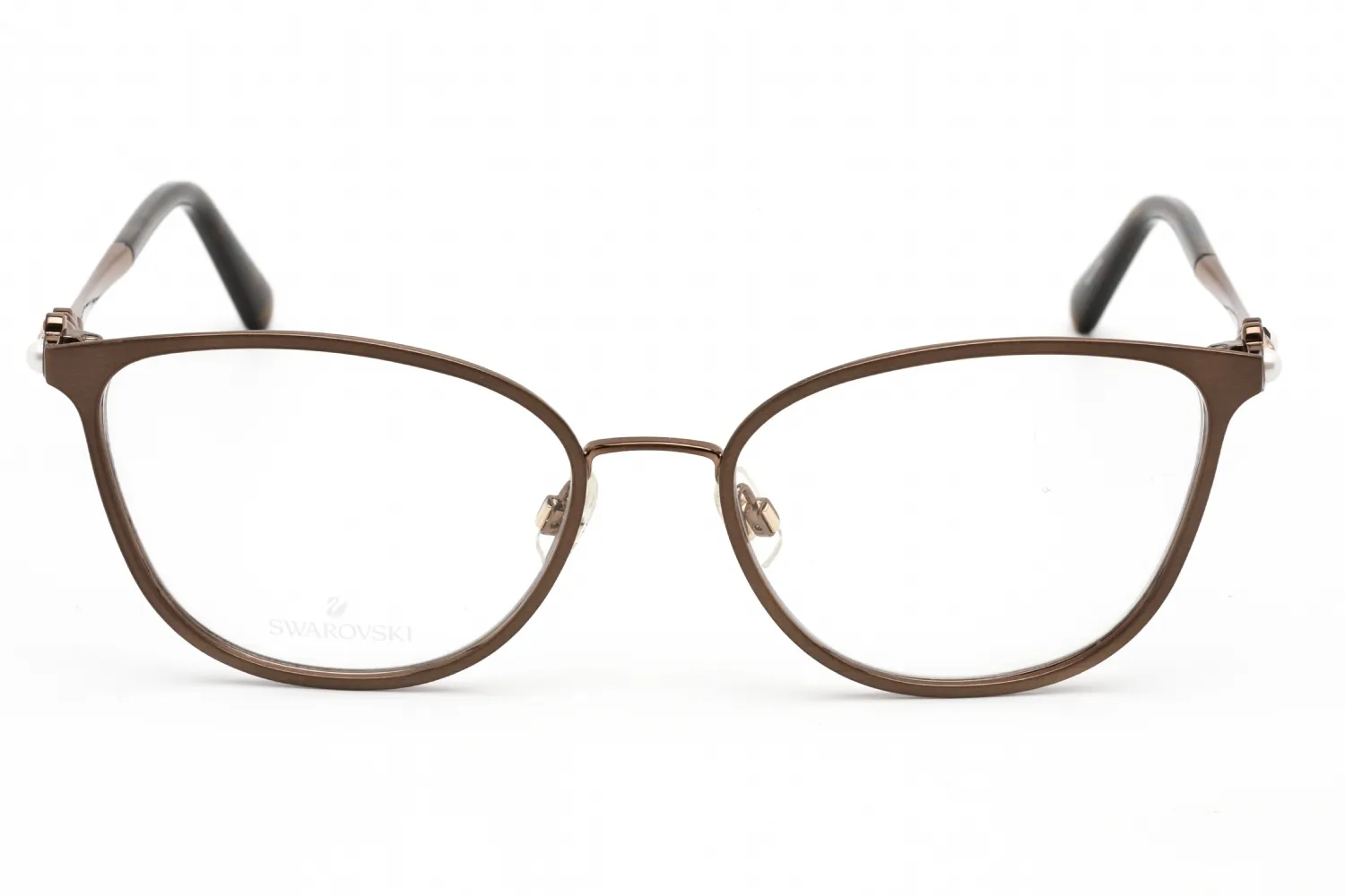 Swarovski SK5368 049 Eyeglasses Matte Dark Brown 53mm Women 2