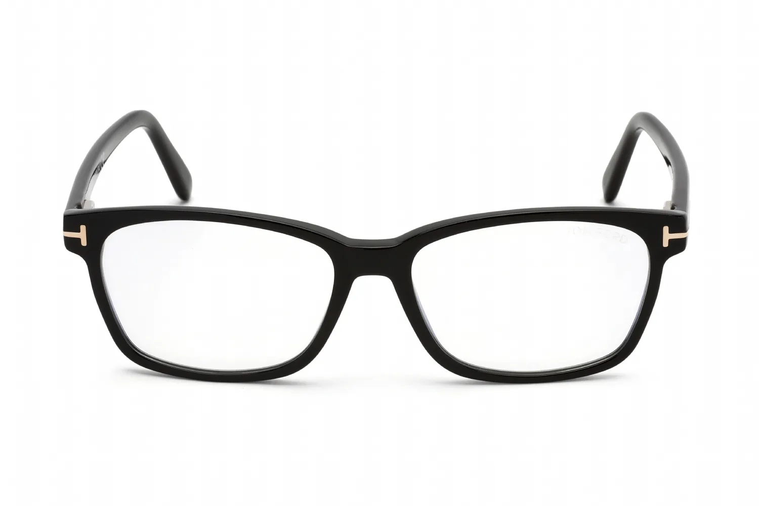 Tom Ford FT5713-B 001 Eyeglasses Shiny Black 53mm Women 2