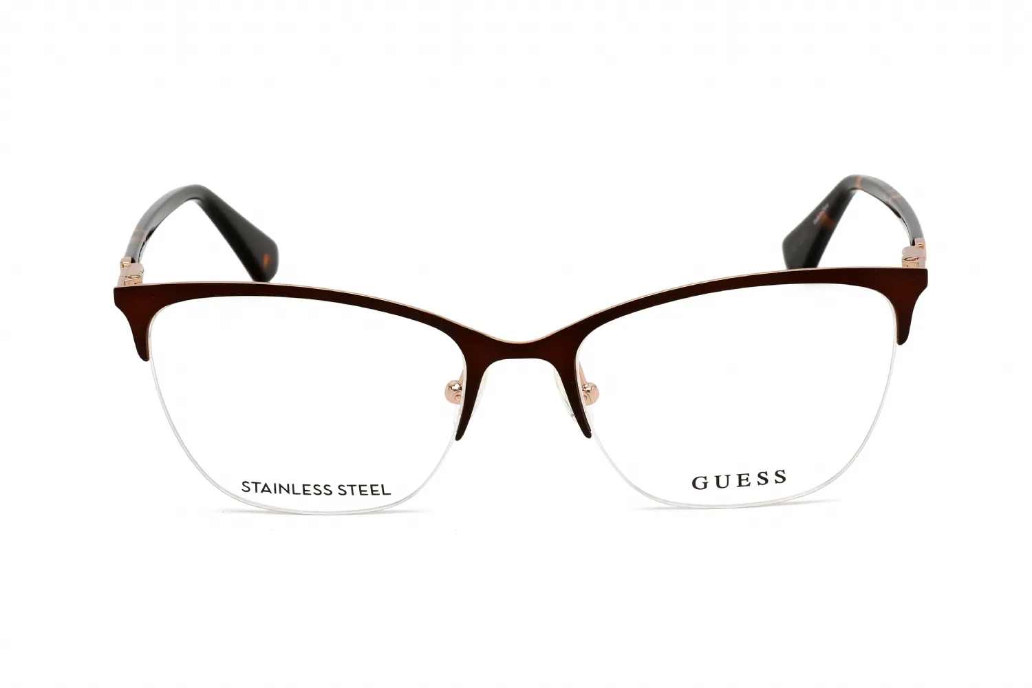 Guess GU2787 049 Eyeglasses Matte Dark Brown 54mm Women 2