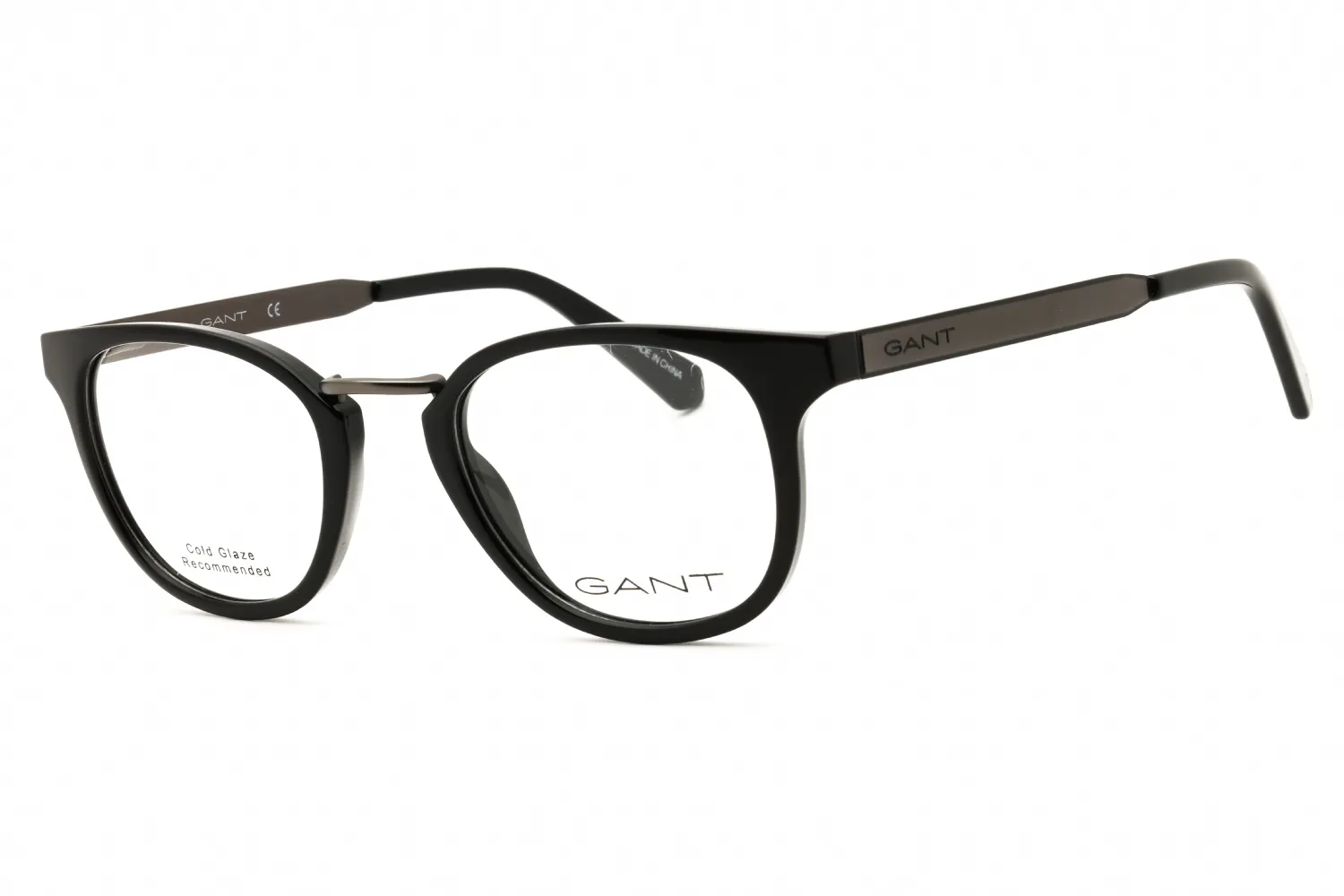 Gant GA3215 001 Eyeglasses Shiny Black 49mm Men