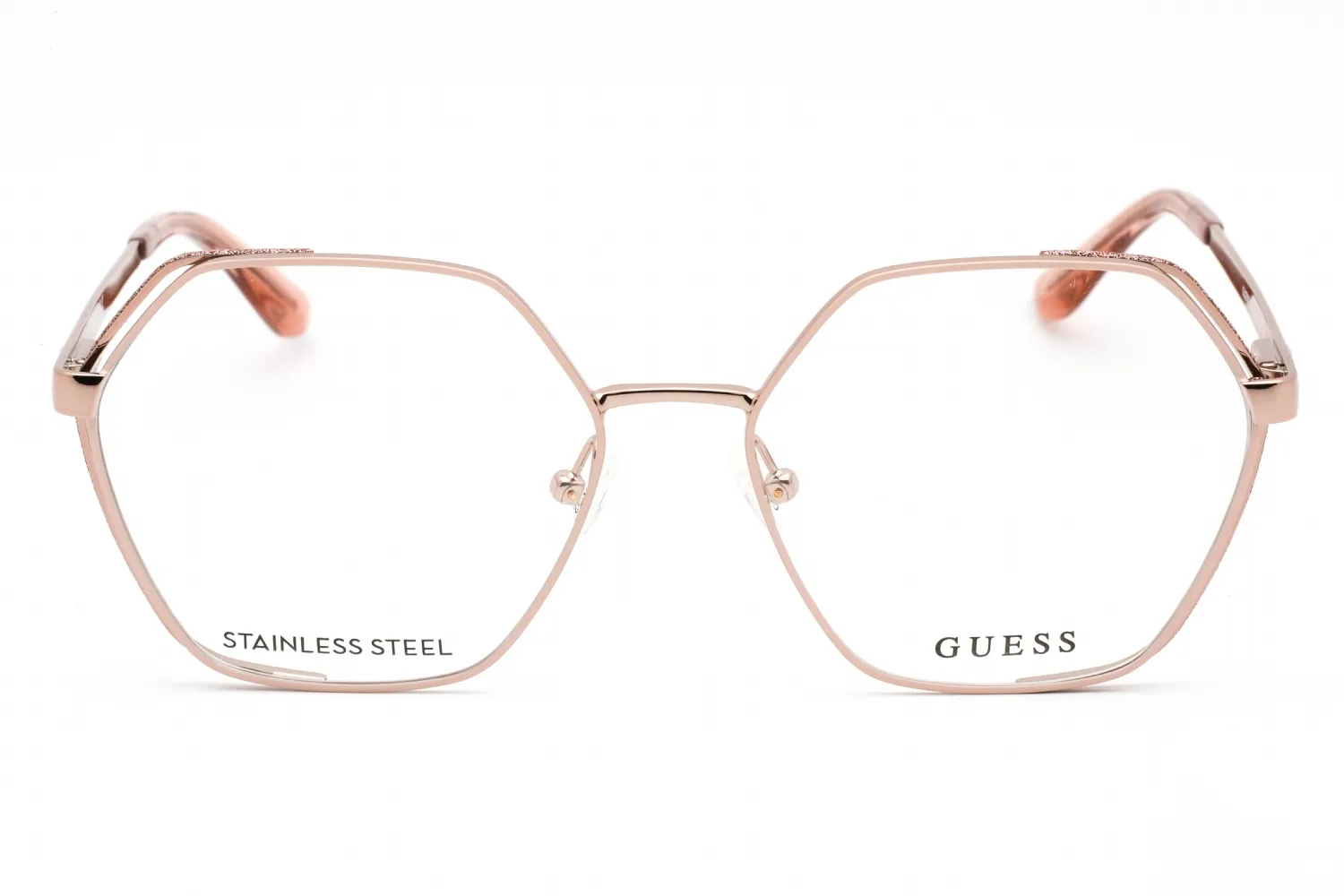Guess GU2792 028 Eyeglasses Shiny Rose Gold 56mm Women 2