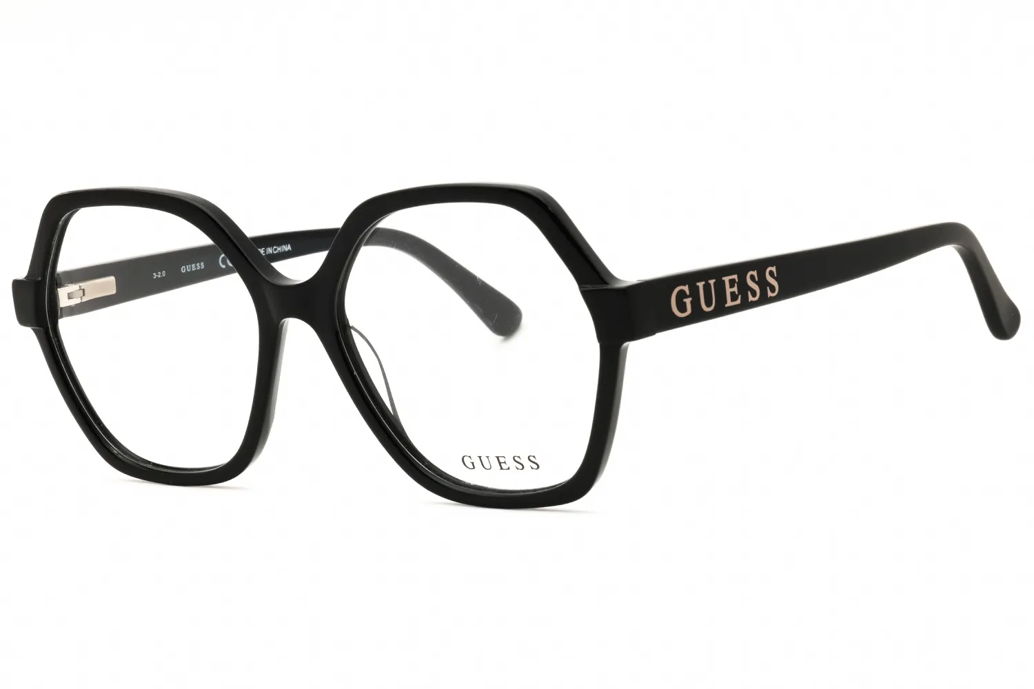 Guess GU2790 001 Eyeglasses Shiny Black 56mm Women