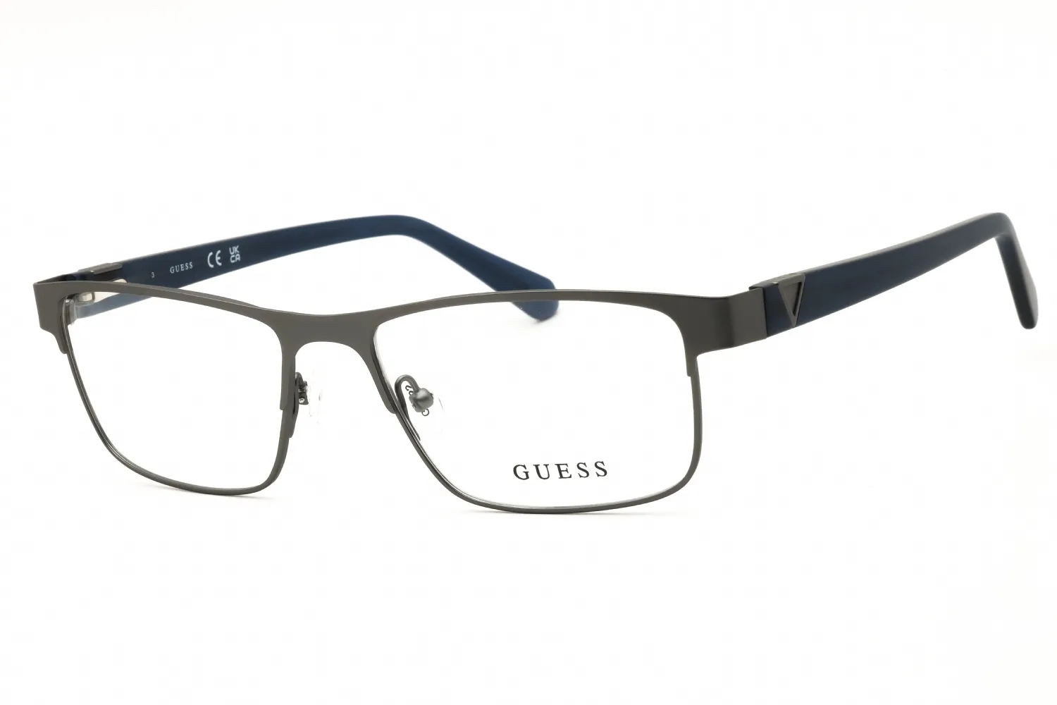 Guess GU50003 009 Eyeglasses Matte Gunmetal 55mm Men