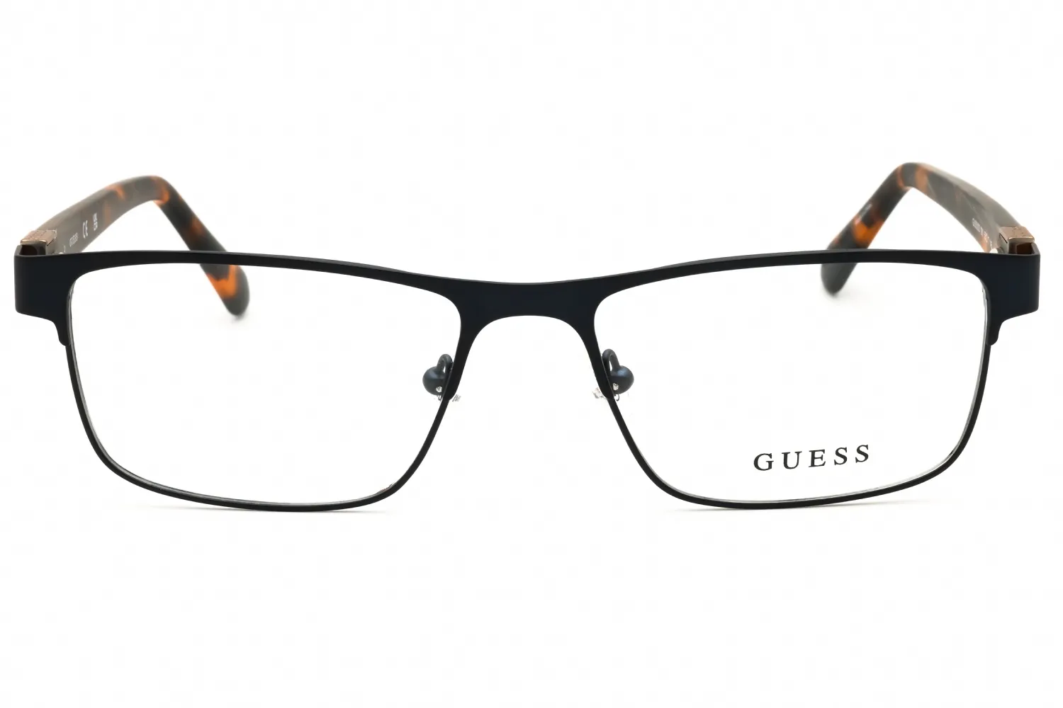 Guess GU50003 091 Eyeglasses Matte Blue 55mm Men 2