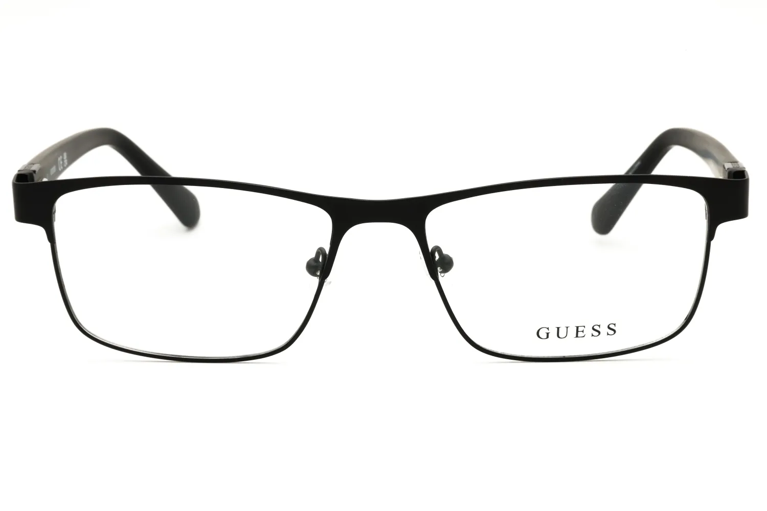 Guess GU50003 002 Eyeglasses Matte Black 57mm Men 2