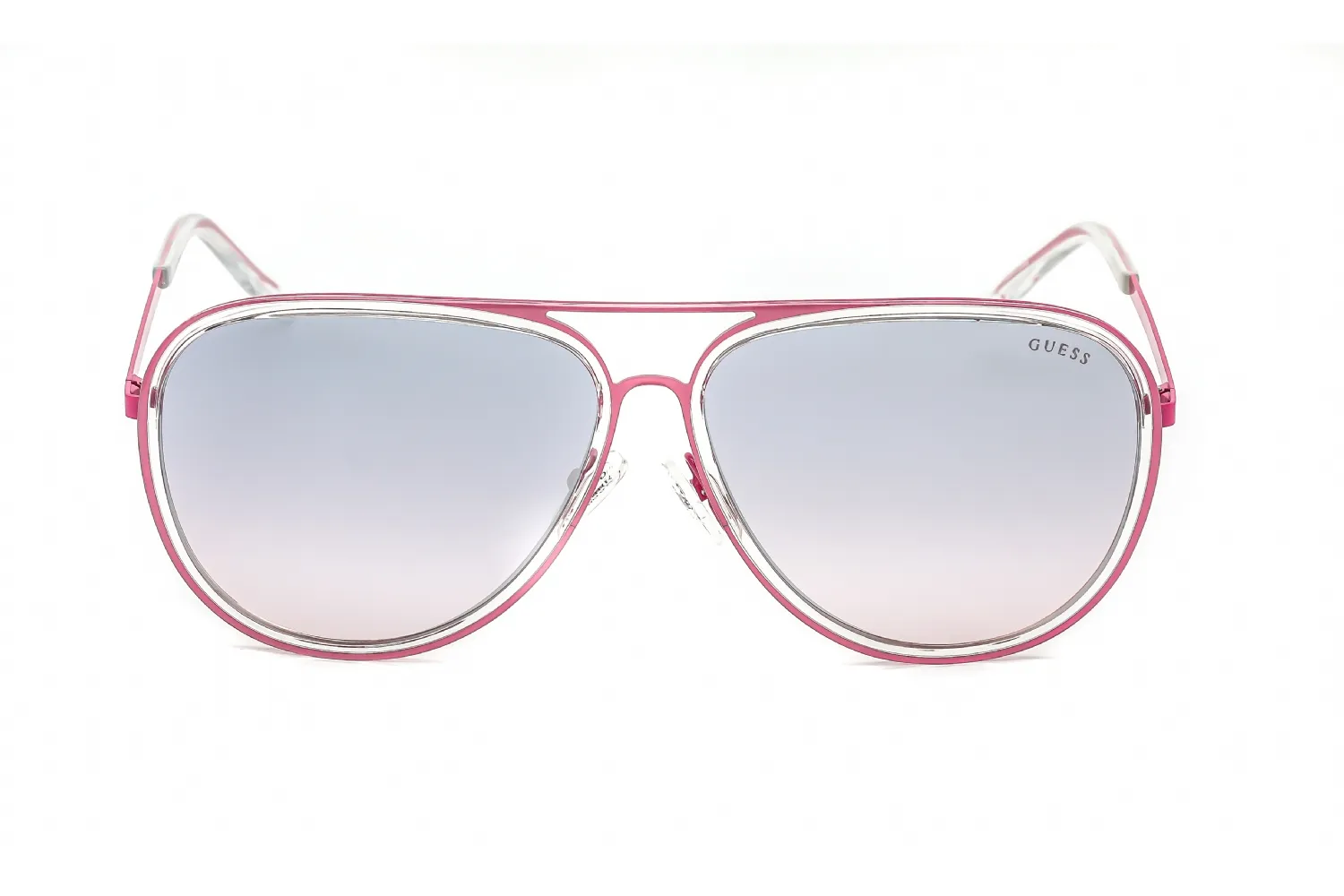 Guess GU6982 72Z Sunglasses Shiny Pink 64mm Women 2