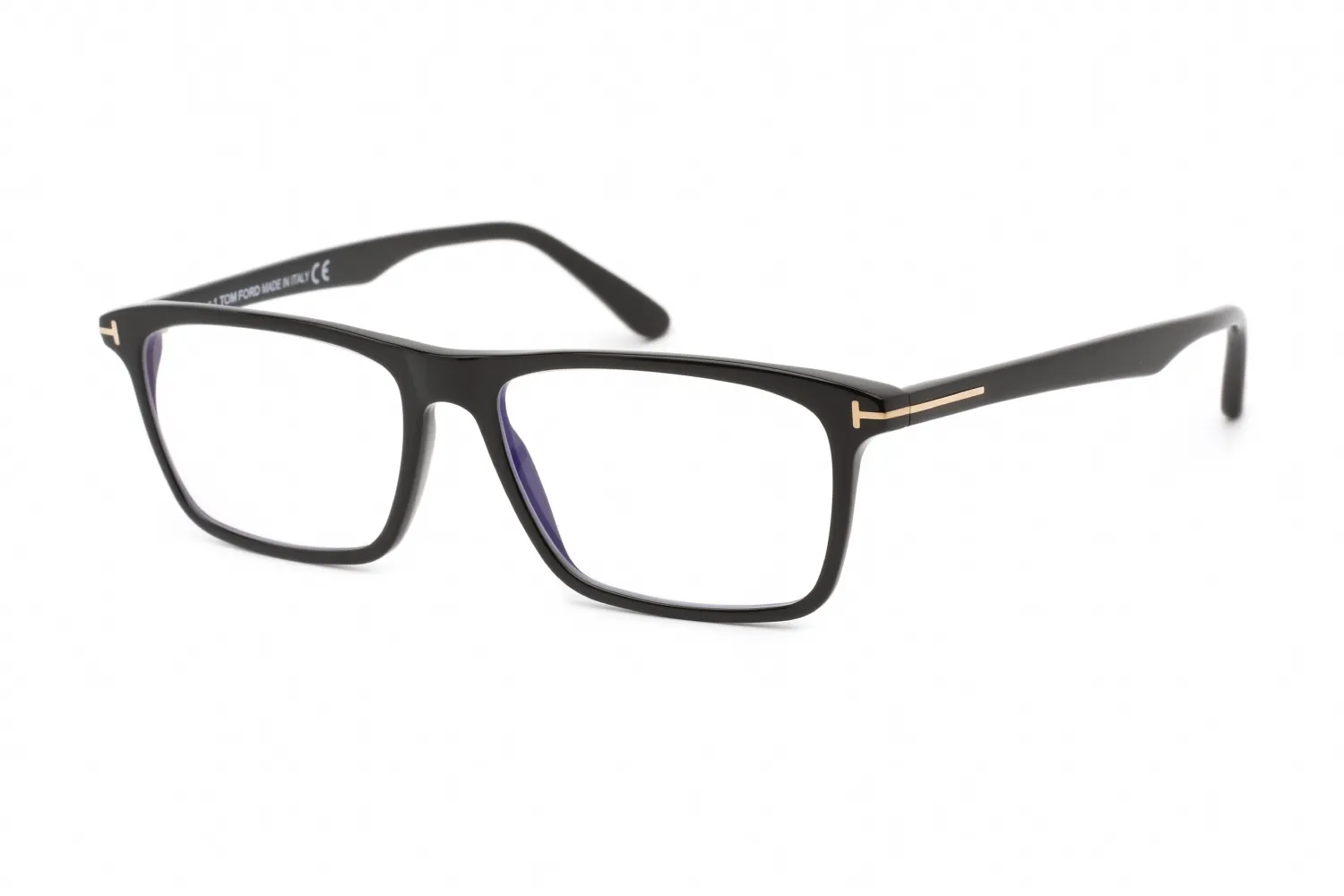 Tom Ford FT5681-B 001 Eyeglasses Shiny Black 56mm Unisex