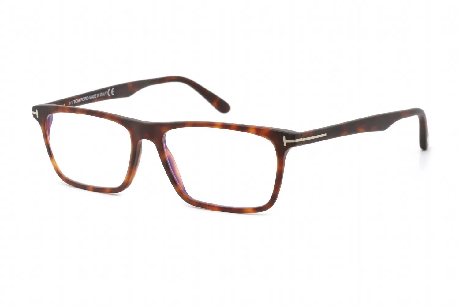 Tom Ford FT5681-B 054 Eyeglasses Red Havana 56mm Men