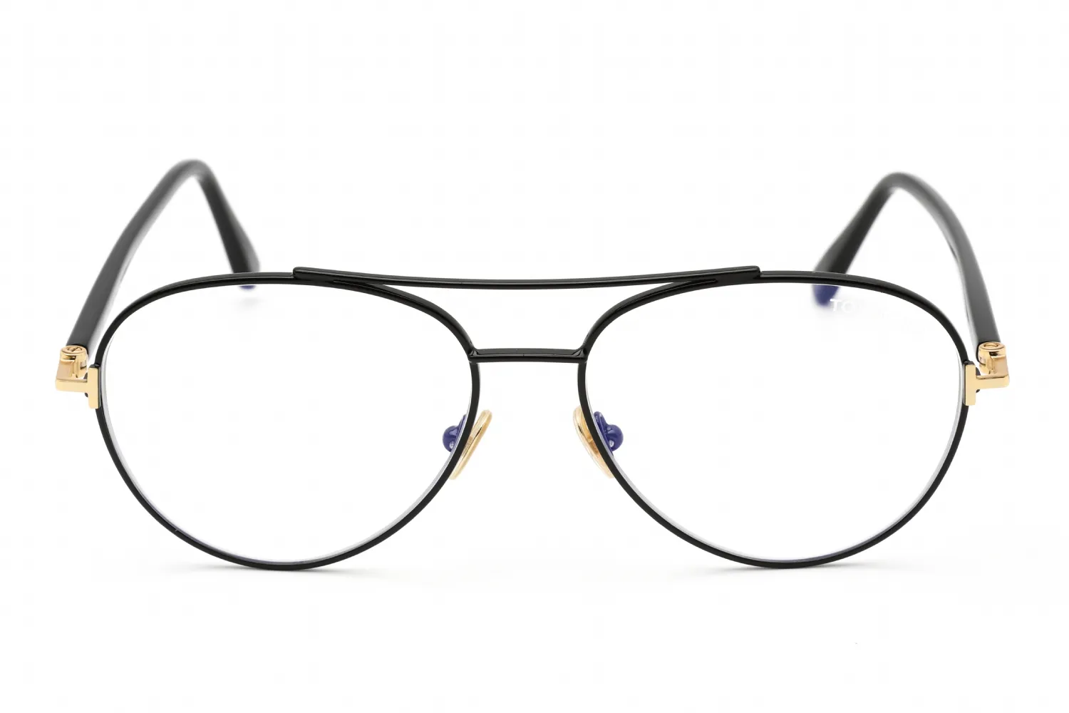 Tom Ford FT5684-B 001 Eyeglasses Shiny Black 55mm Unisex 2