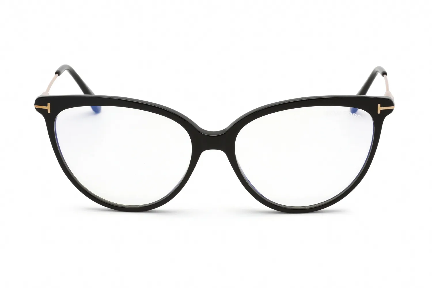 Tom Ford FT5688-B 001 Eyeglasses Shiny Black 55mm Women 2