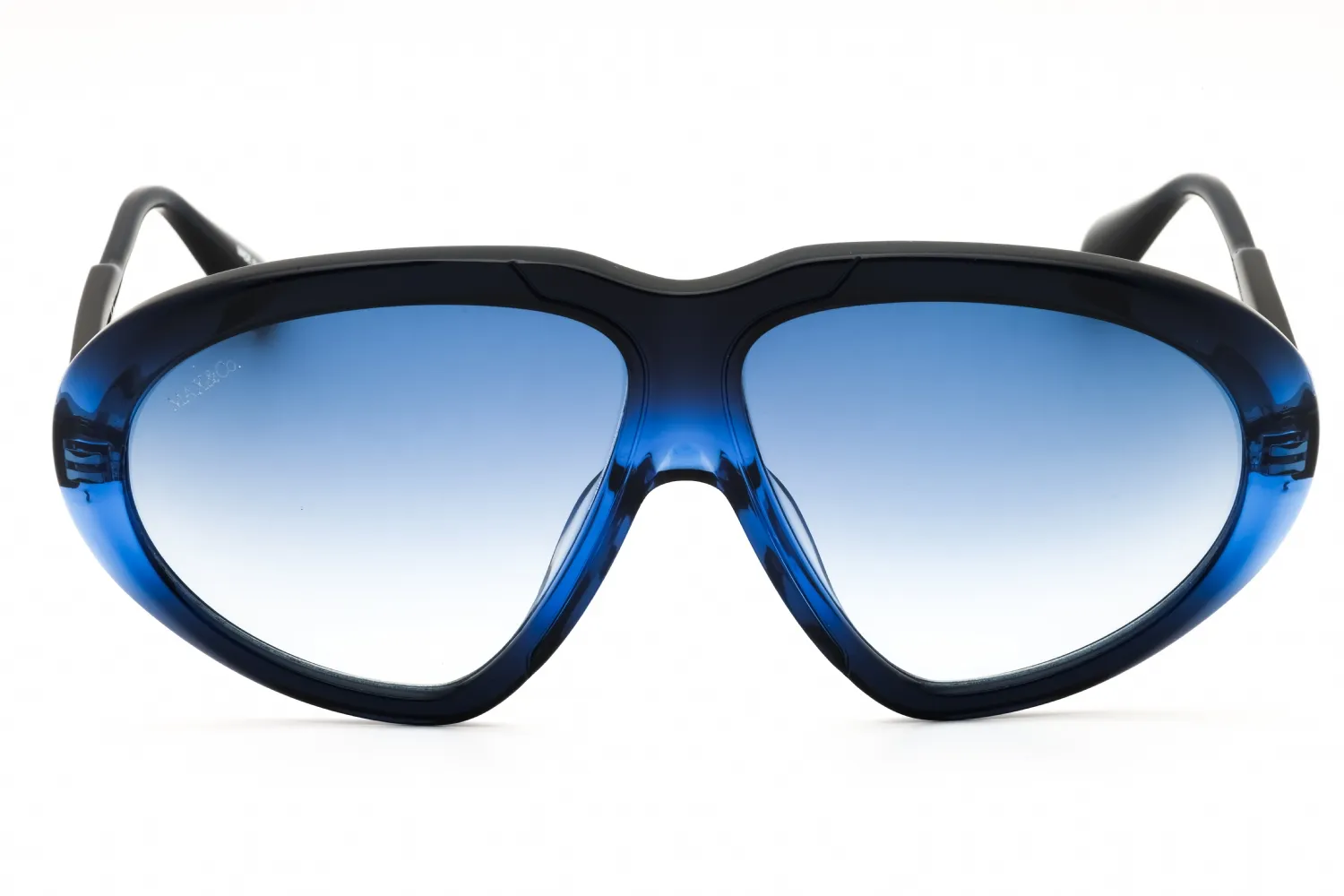 Max & Co MO0001 92W Sunglasses Blue 60mm Women 2