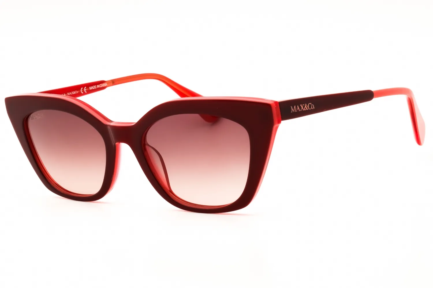 Max & Co MO0002 71F Sunglasses Bordeaux 54mm Women