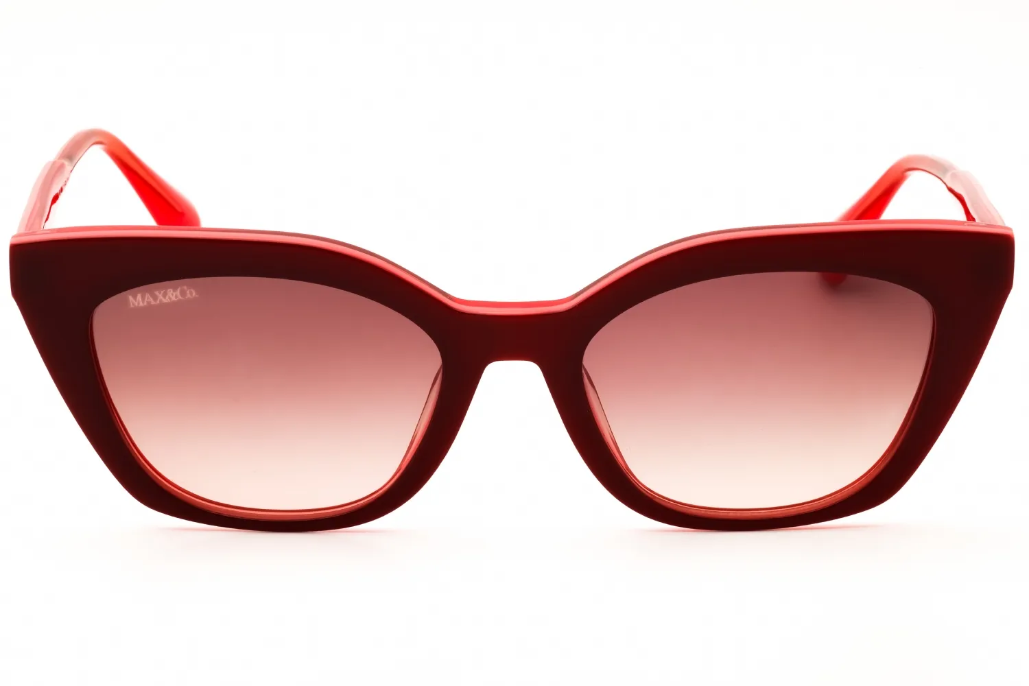Max & Co MO0002 71F Sunglasses Bordeaux 54mm Women 2