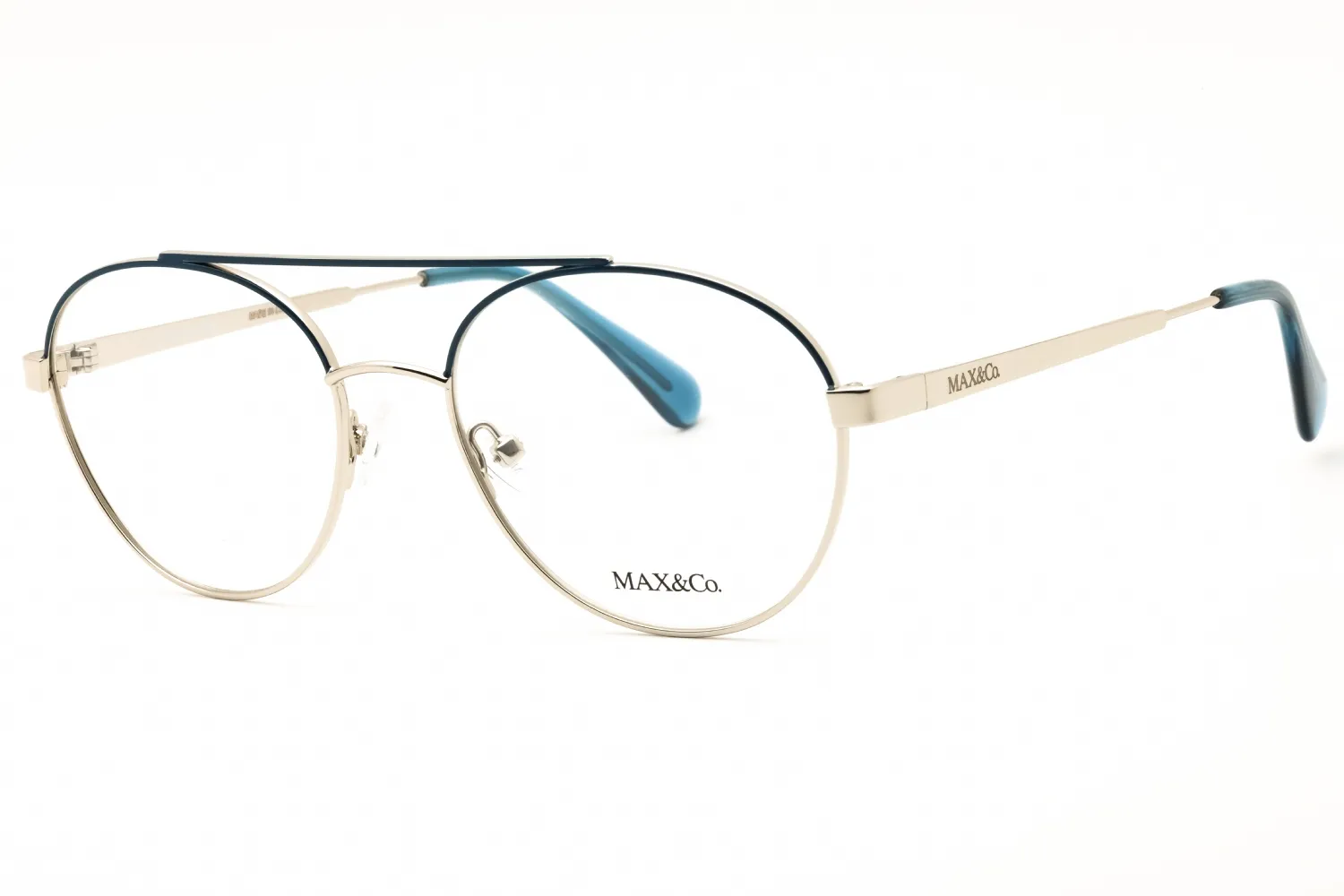 Max & Co MO5005 016 Eyeglasses Shiny Palladium 51mm Women