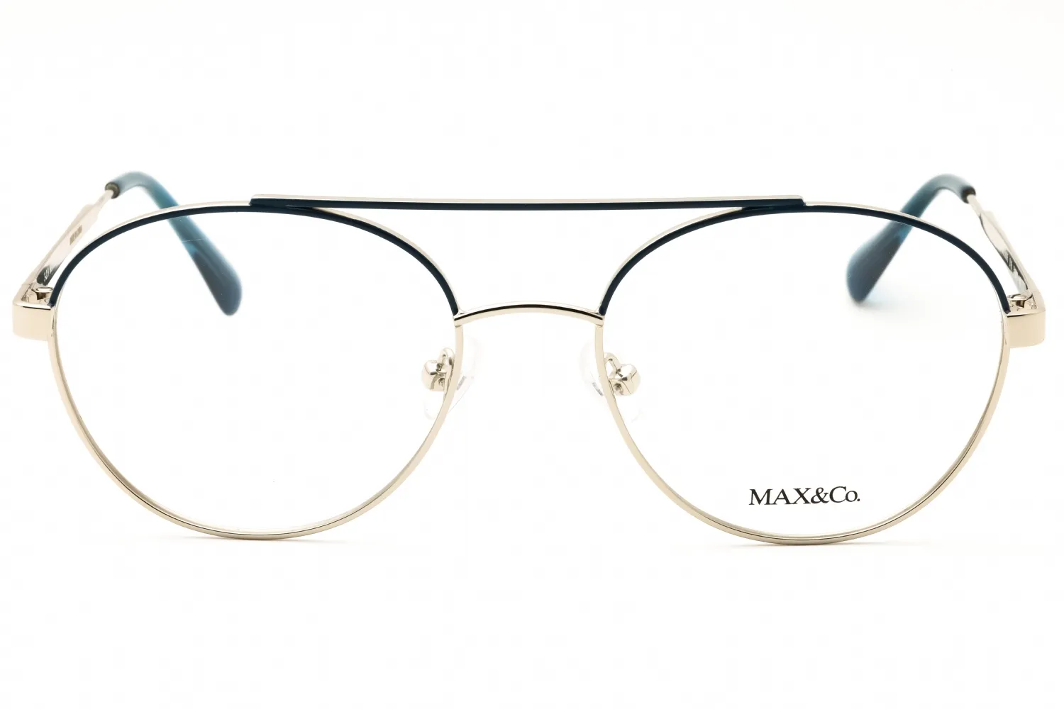 Max & Co MO5005 016 Eyeglasses Shiny Palladium 51mm Women 2