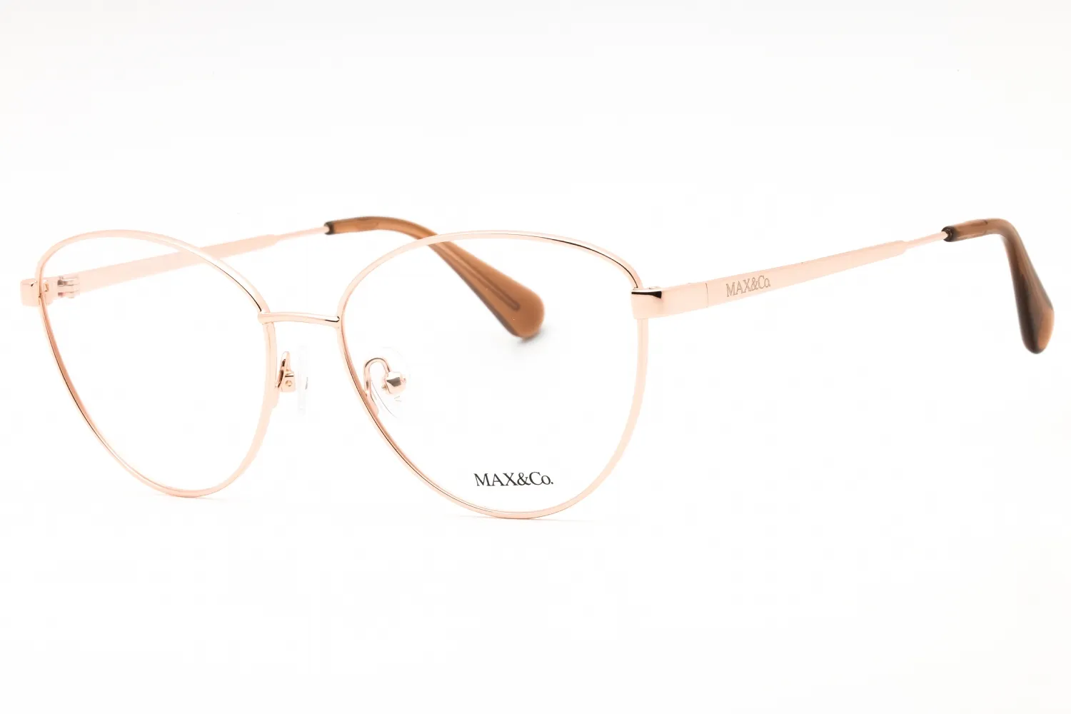 Max & Co MO5006 028 Eyeglasses Shiny Rose Gold 54mm Women