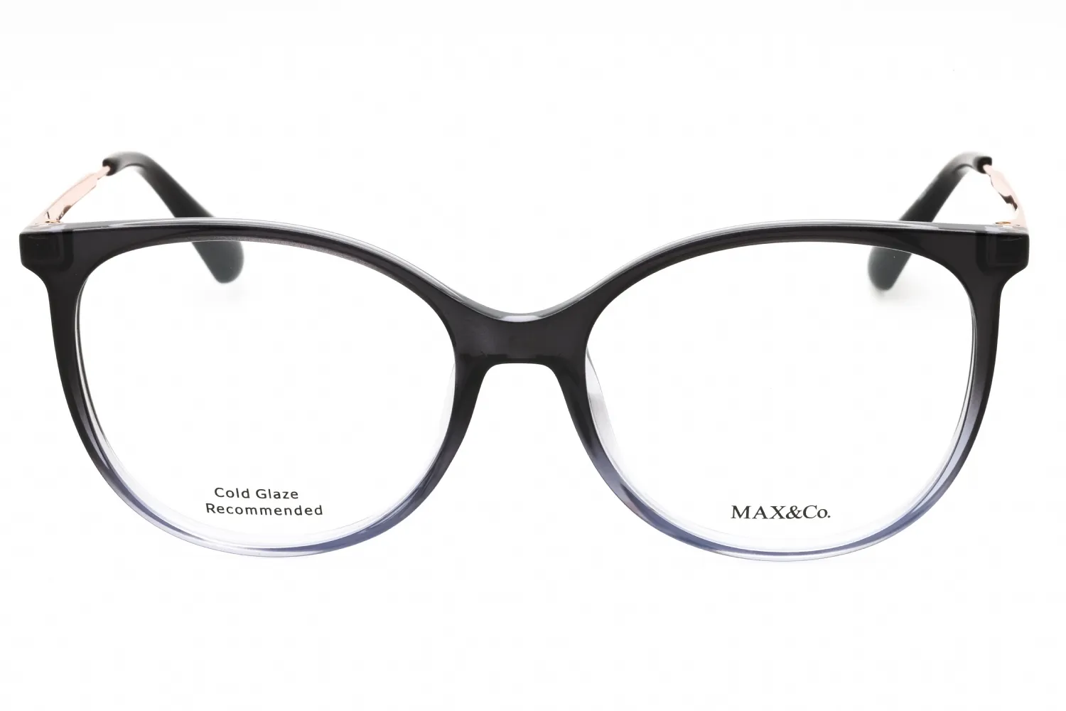 Max & Co MO5008 005 Eyeglasses Black 55mm Women 2