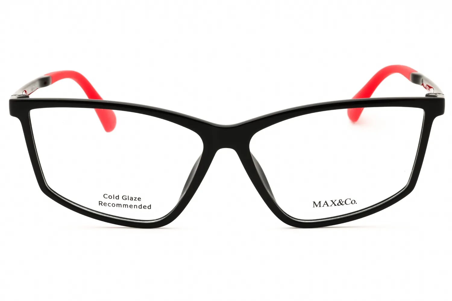 Max & Co MO5013 001 Eyeglasses Shiny Black 57mm Women 2