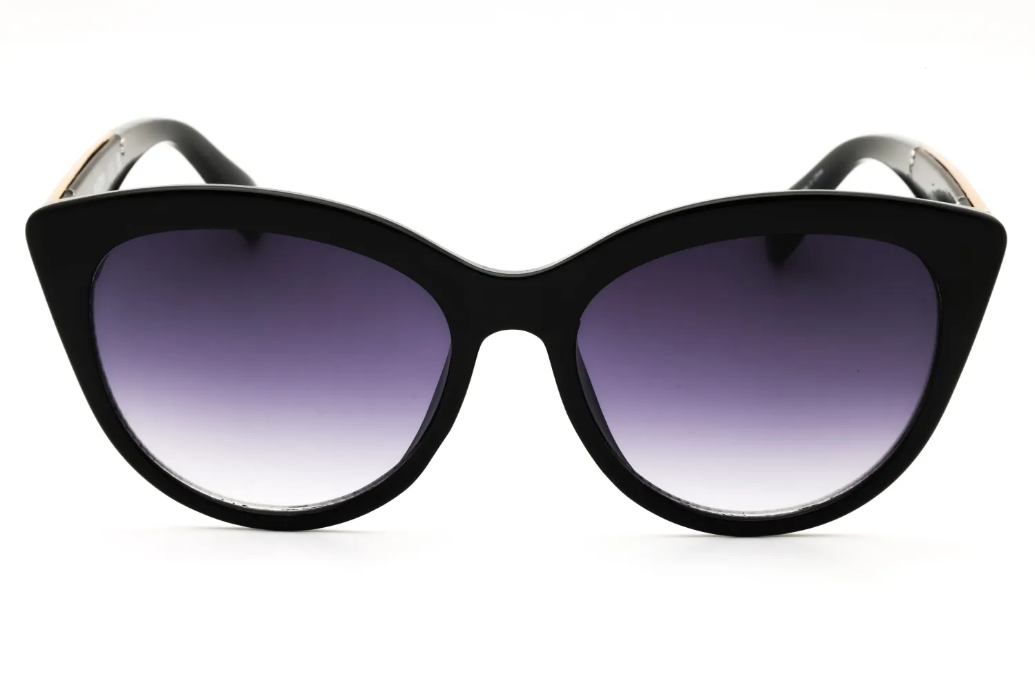 Kenneth Cole Reaction KC1373 01B Sunglasses Shiny Black 53mm Women 2