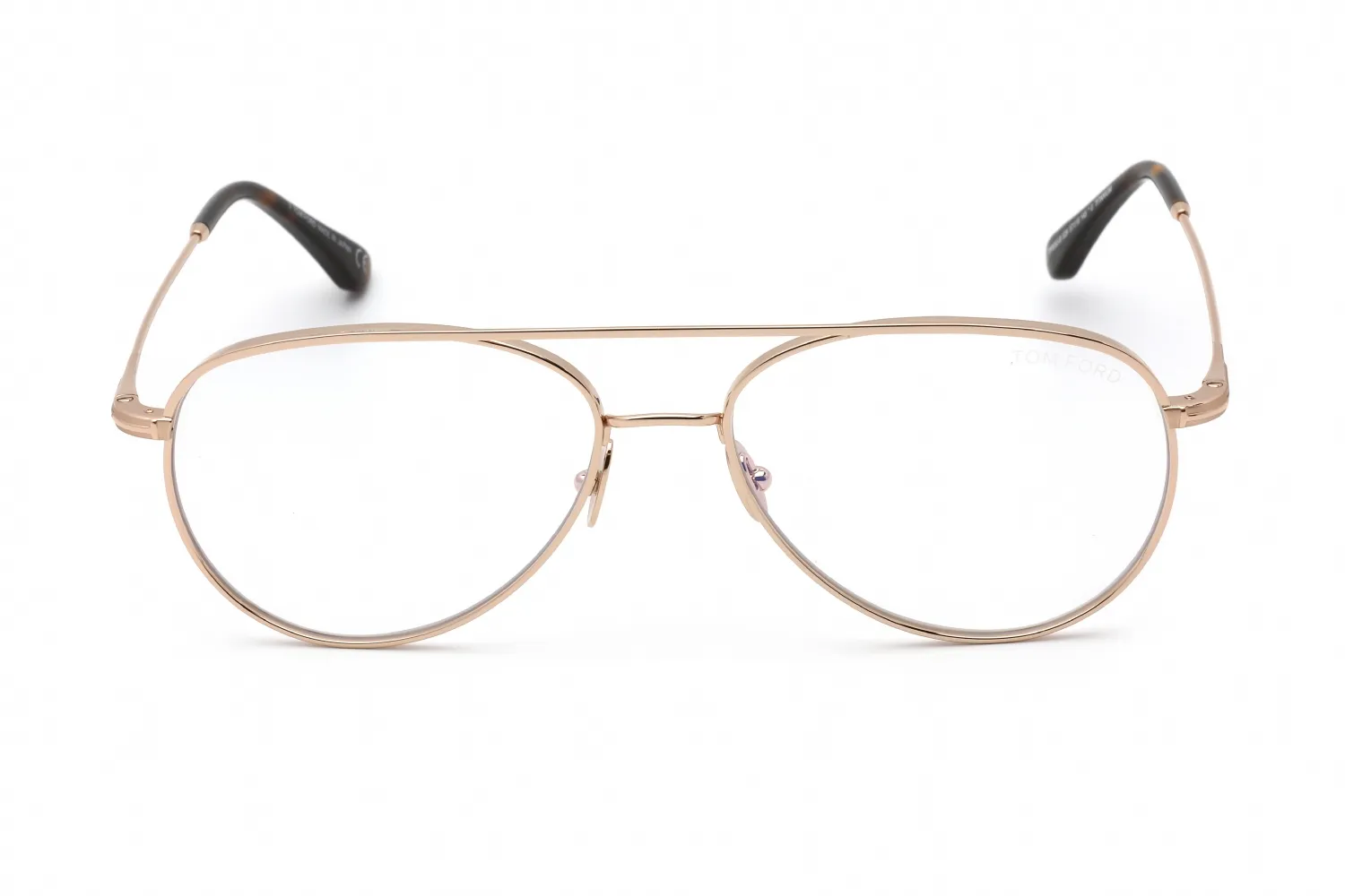 Tom Ford FT5693-B 028 Eyeglasses Shiny Rose Gold 57mm Men 2