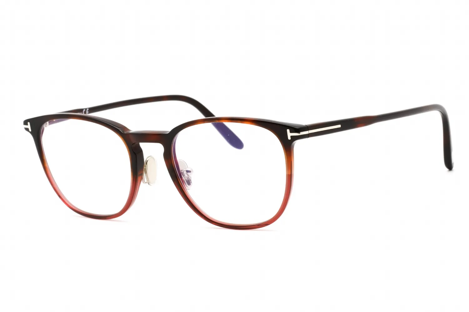 Tom Ford FT5700-B 054 Eyeglasses Shiny Burgundy 52mm Unisex