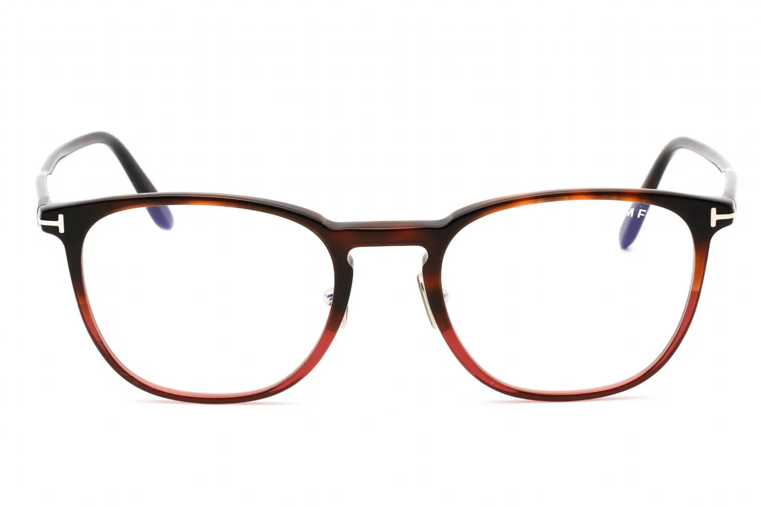 Tom Ford FT5700-B 054 Eyeglasses Shiny Burgundy 52mm Unisex 2