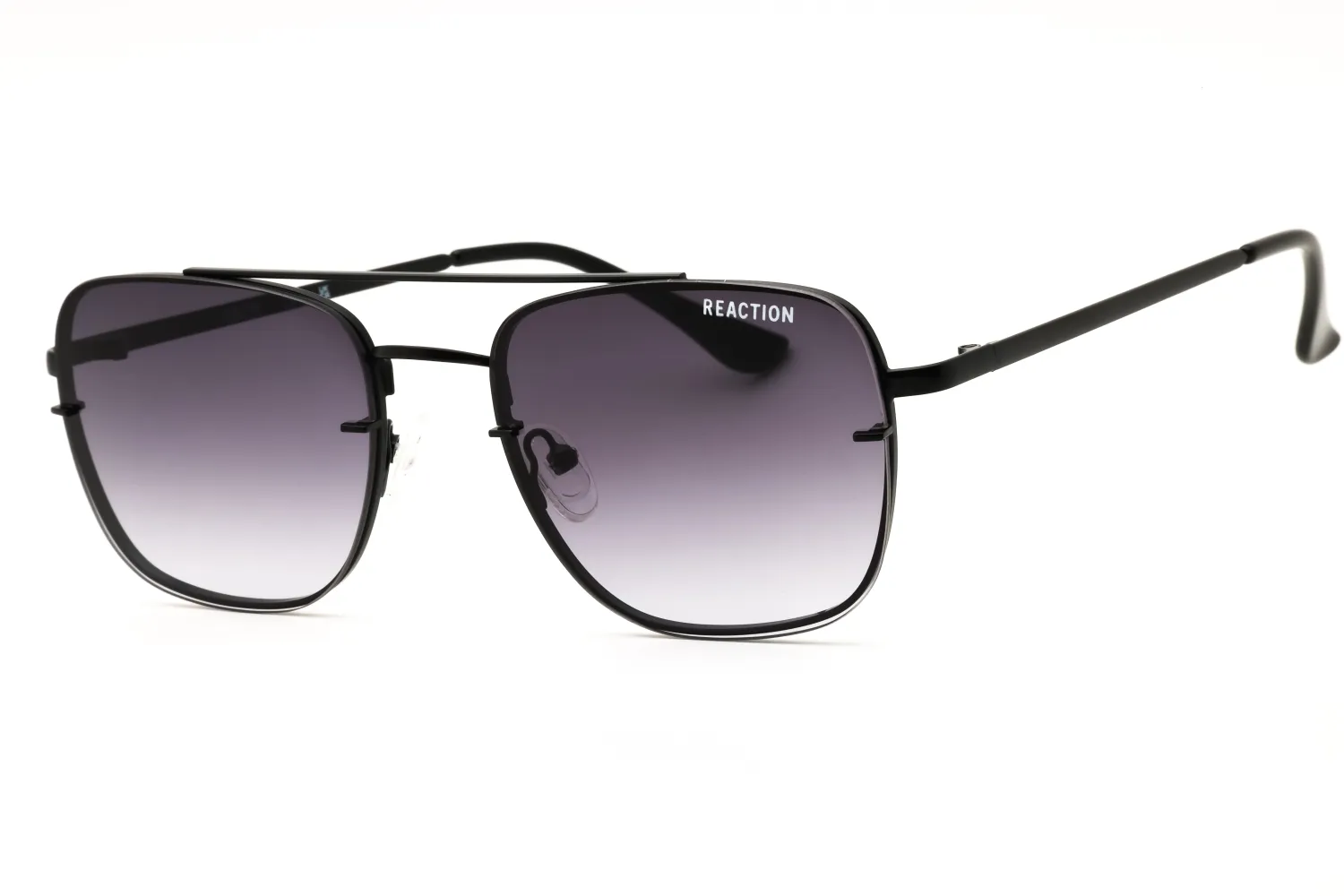 Kenneth Cole Reaction KC1399 01B Sunglasses Shiny Black 56mm Unisex