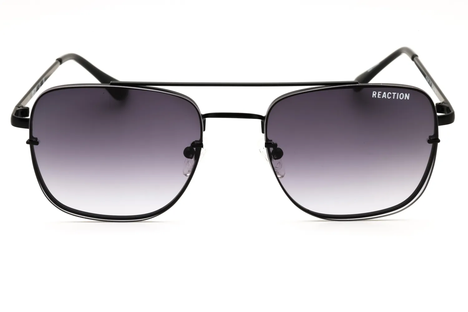 Kenneth Cole Reaction KC1399 01B Sunglasses Shiny Black 56mm Unisex 2