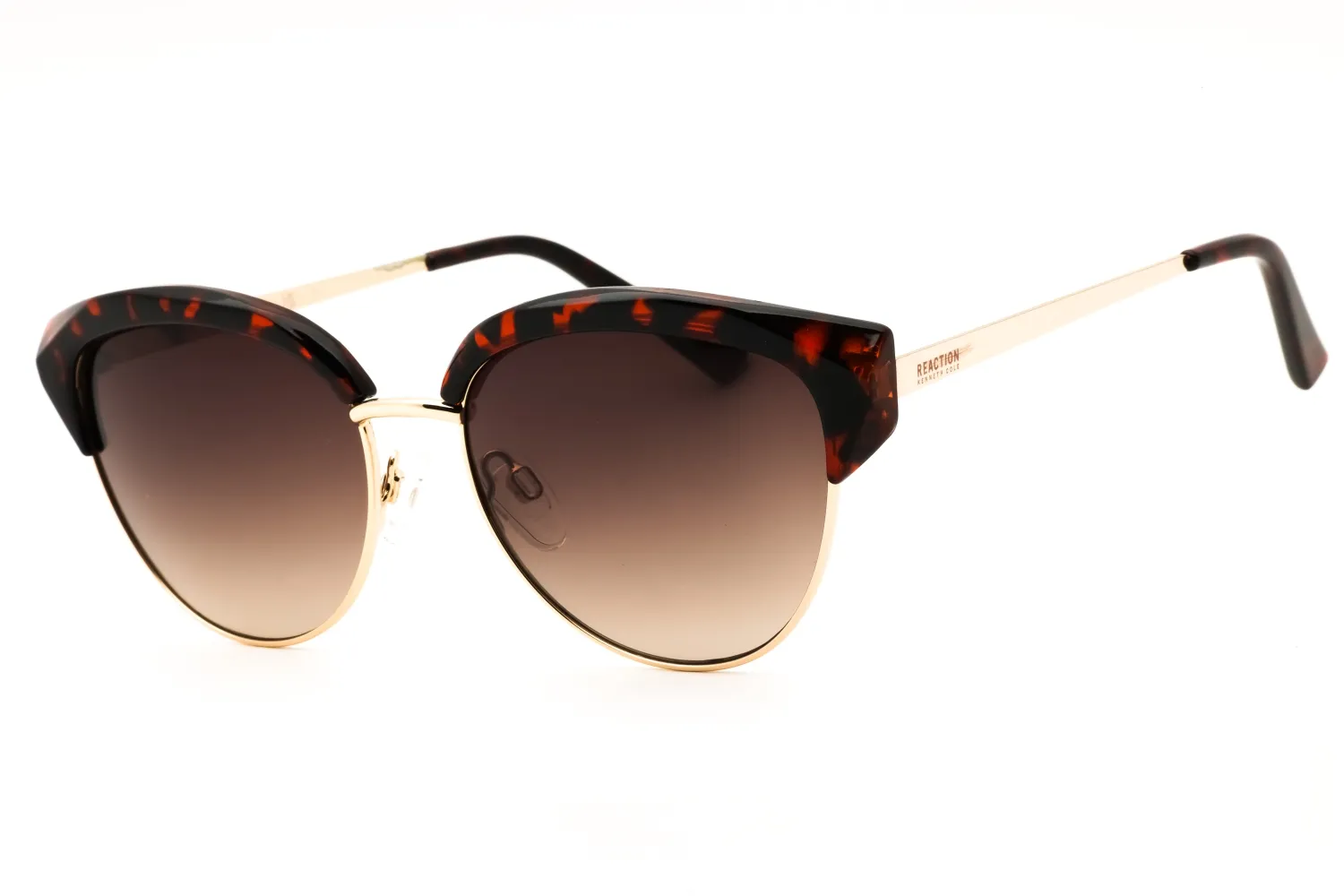 Kenneth Cole Reaction KC1398 52F Sunglasses Dark Havana 56mm Women
