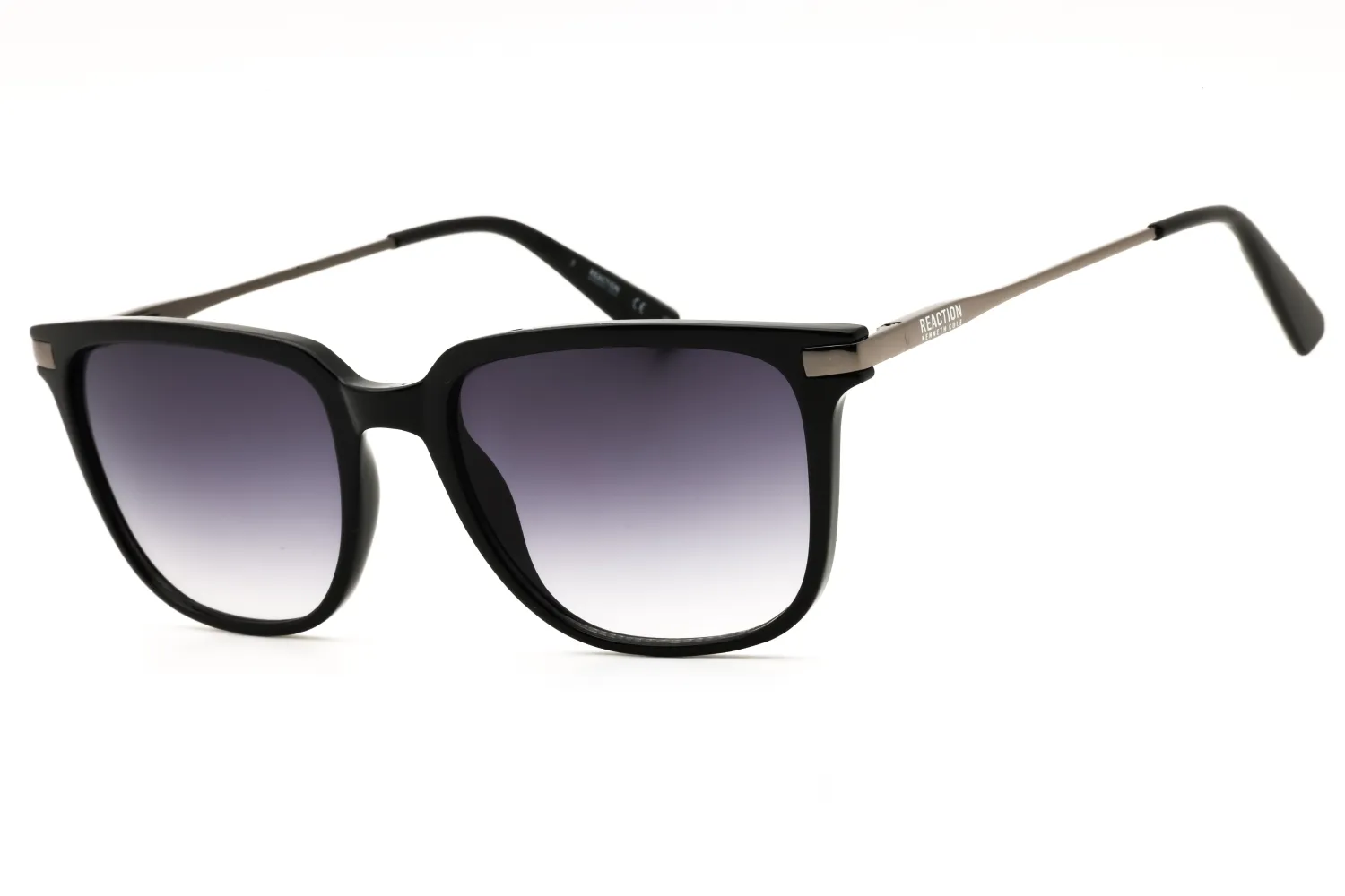 Kenneth Cole Reaction KC1400 01B Sunglasses Shiny Black 53mm Men