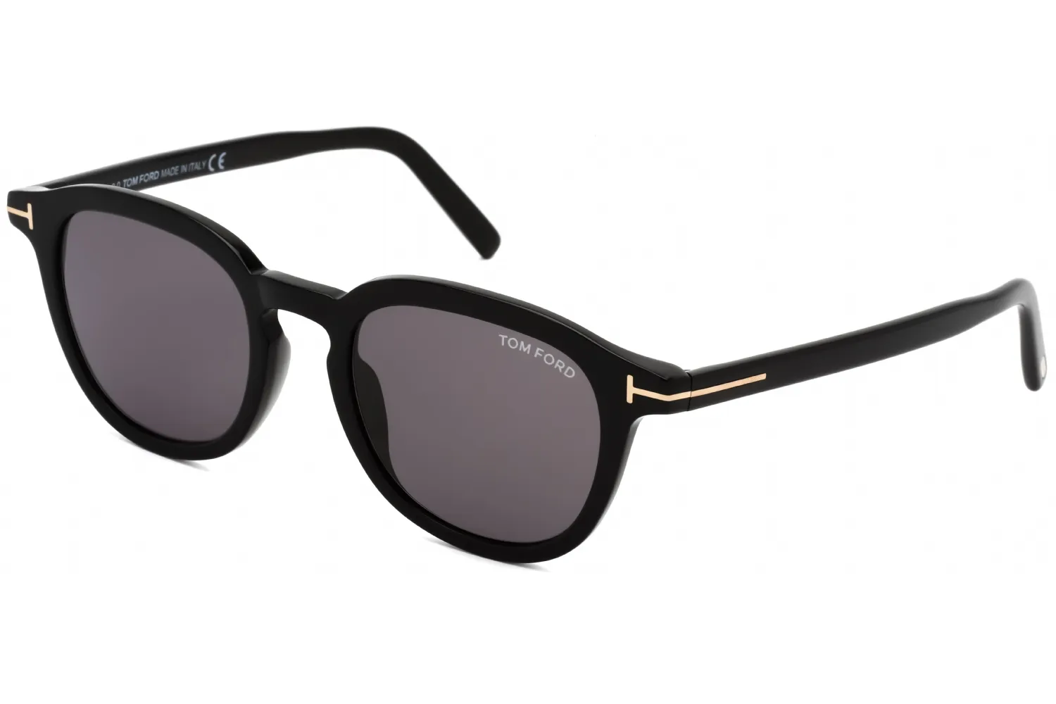 Tom Ford FT0816 PAX 01A Sunglasses Shiny Black 51mm Men