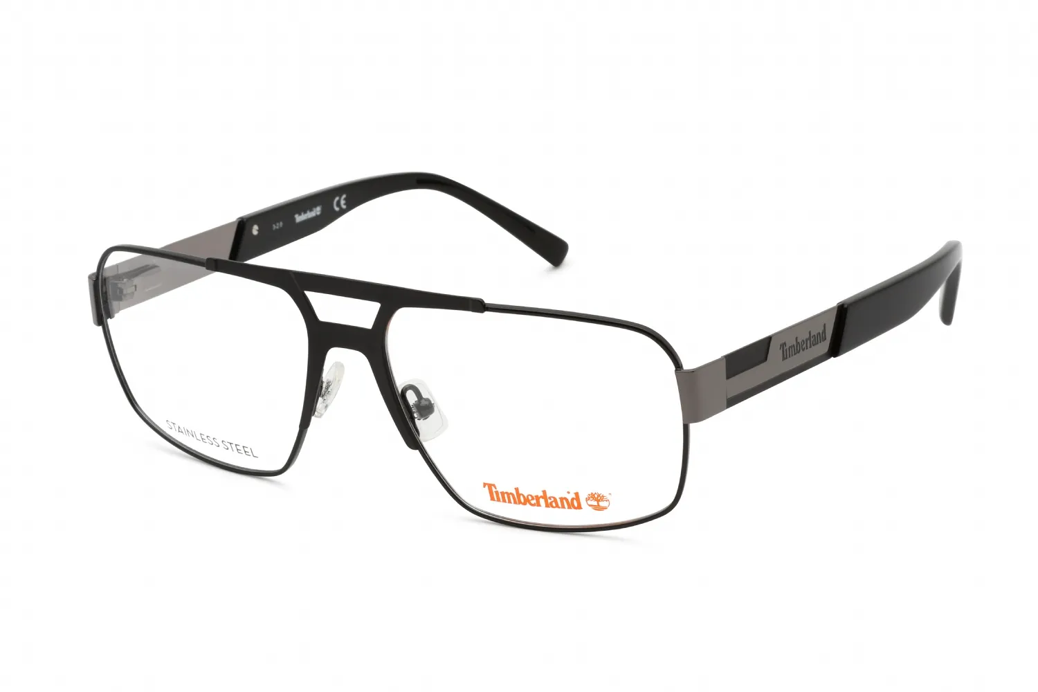 Timberland TB1702 002 Eyeglasses Matte Black 59mm Men