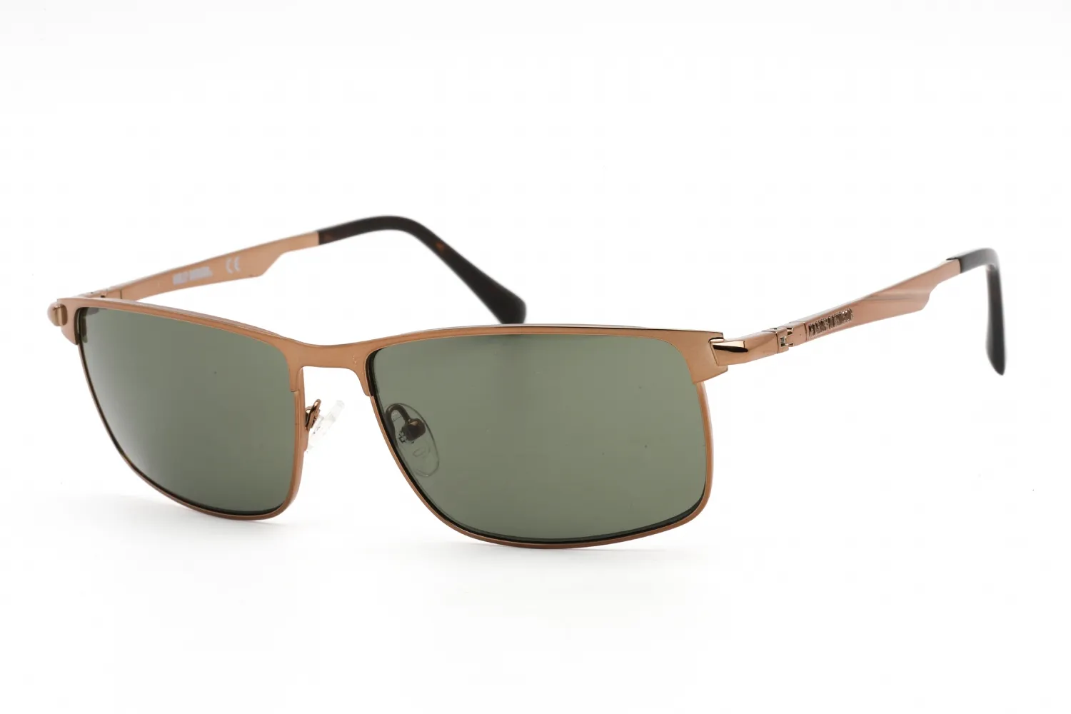Harley Davidson HD0957X 45N Sunglasses Shiny Light Brown 62mm Men
