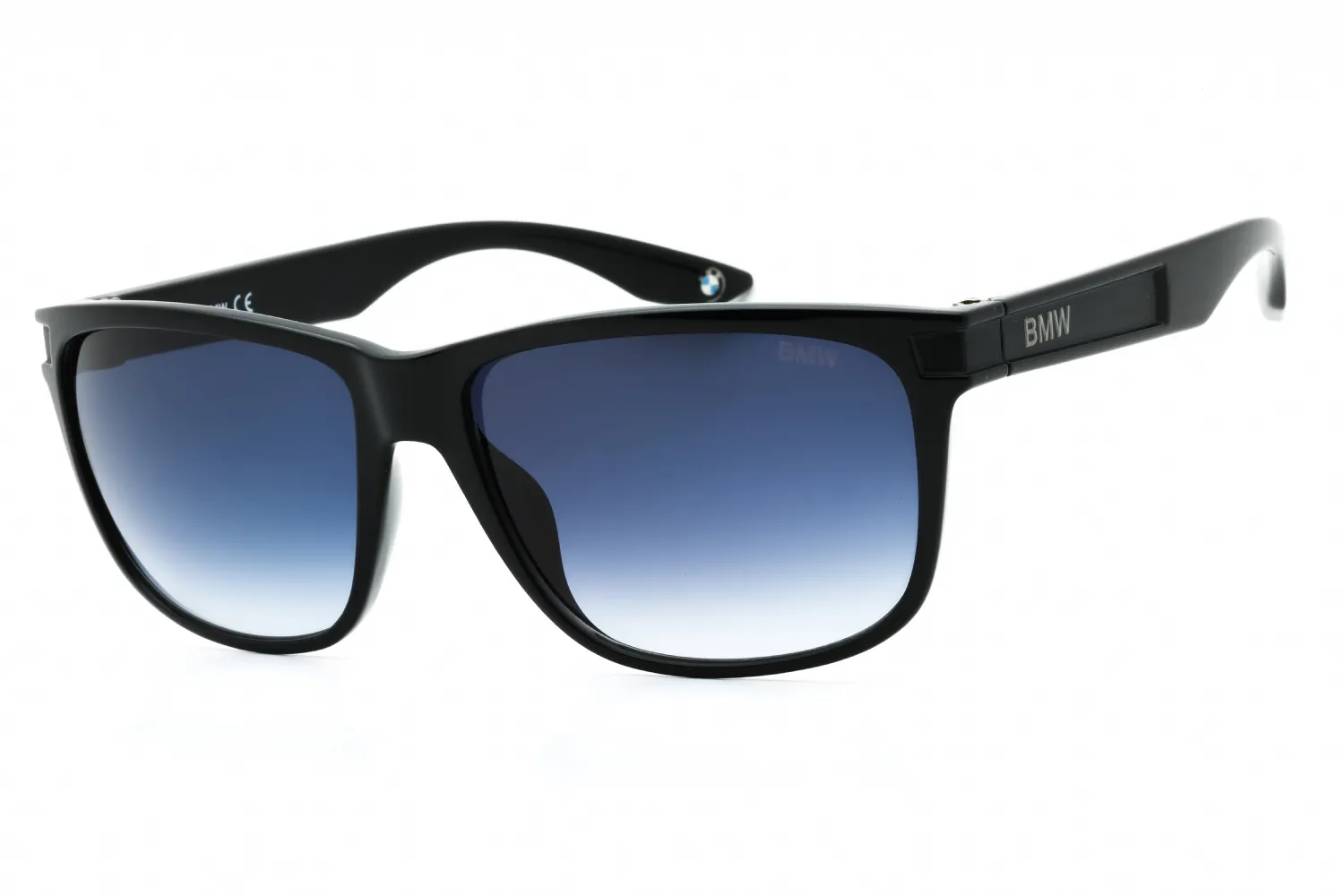 BMW BW0003 01W Sunglasses Shiny Black 60mm Men