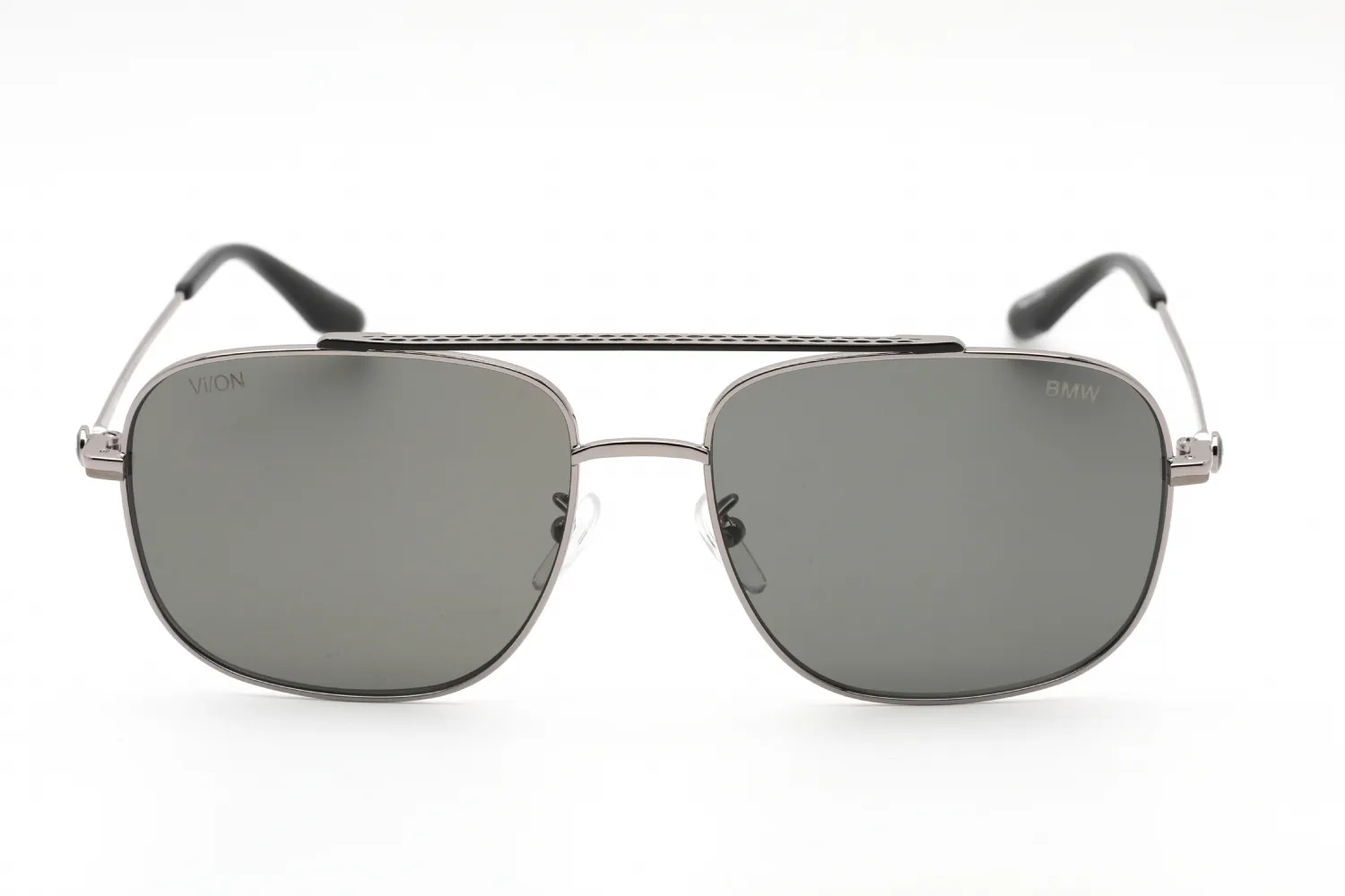 BMW BW0005 14D Sunglasses Shiny Light Ruthenium 60mm Men 2