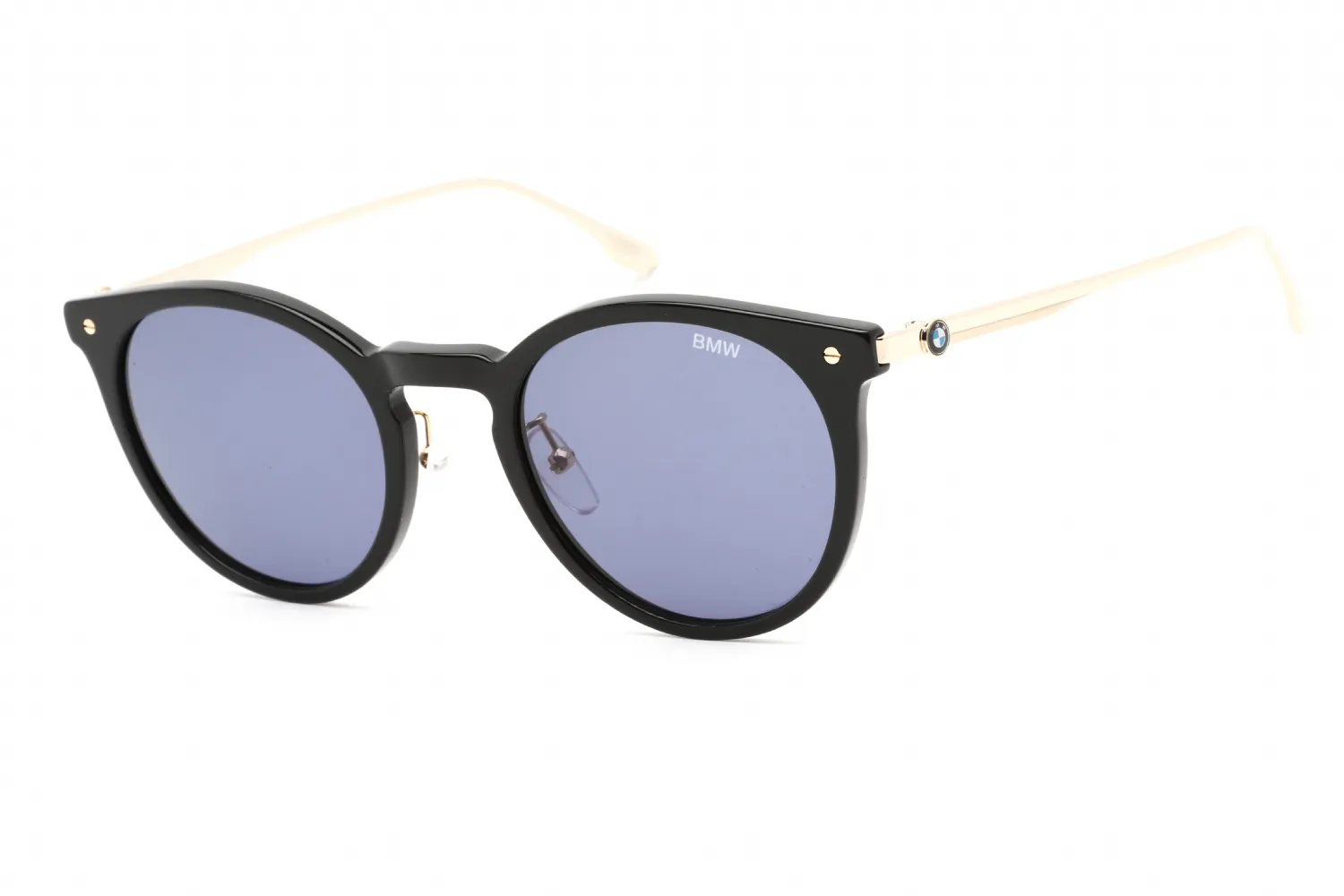 BMW BW0007 01V Sunglasses Shiny Black 54mm Men