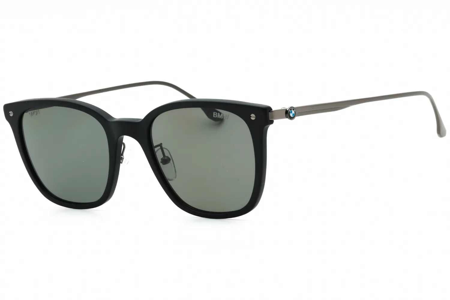 BMW BW0008 02D Sunglasses Matte Black 55mm Men