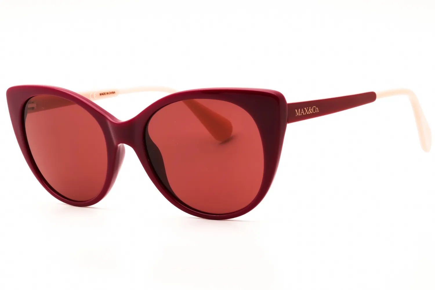 Max & Co MO0021 69S Sunglasses Shiny Bordeaux 56mm Women