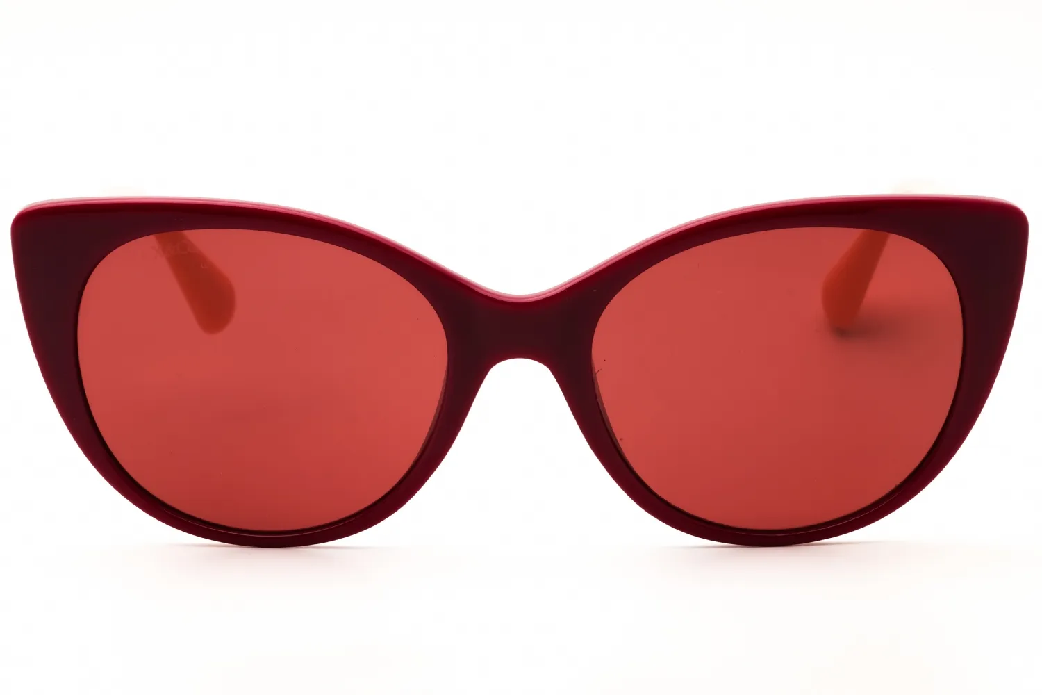 Max & Co MO0021 69S Sunglasses Shiny Bordeaux 56mm Women 2