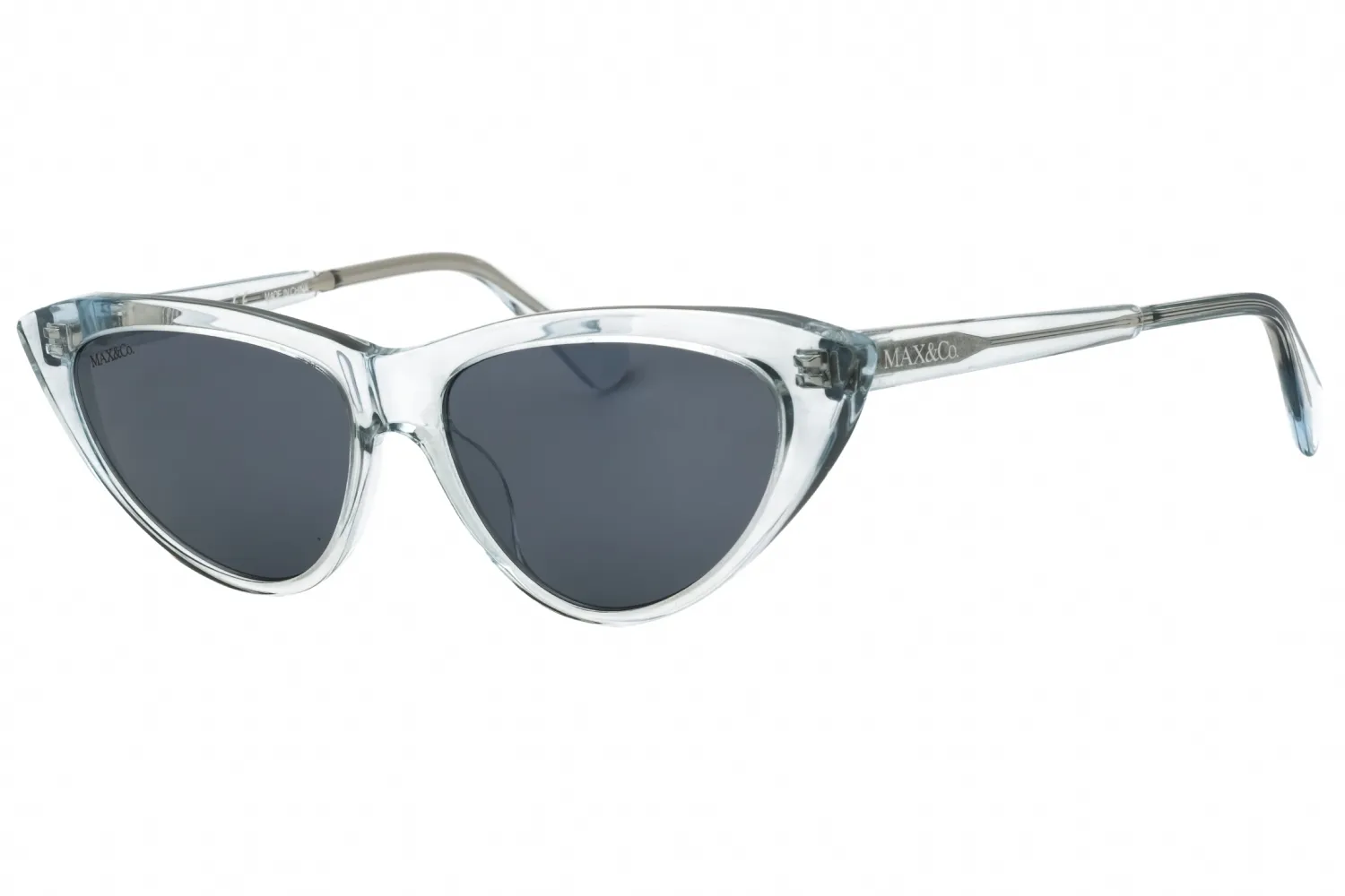 Max & Co MO0024 84C Sunglasses Shiny Light Blue 54mm Women