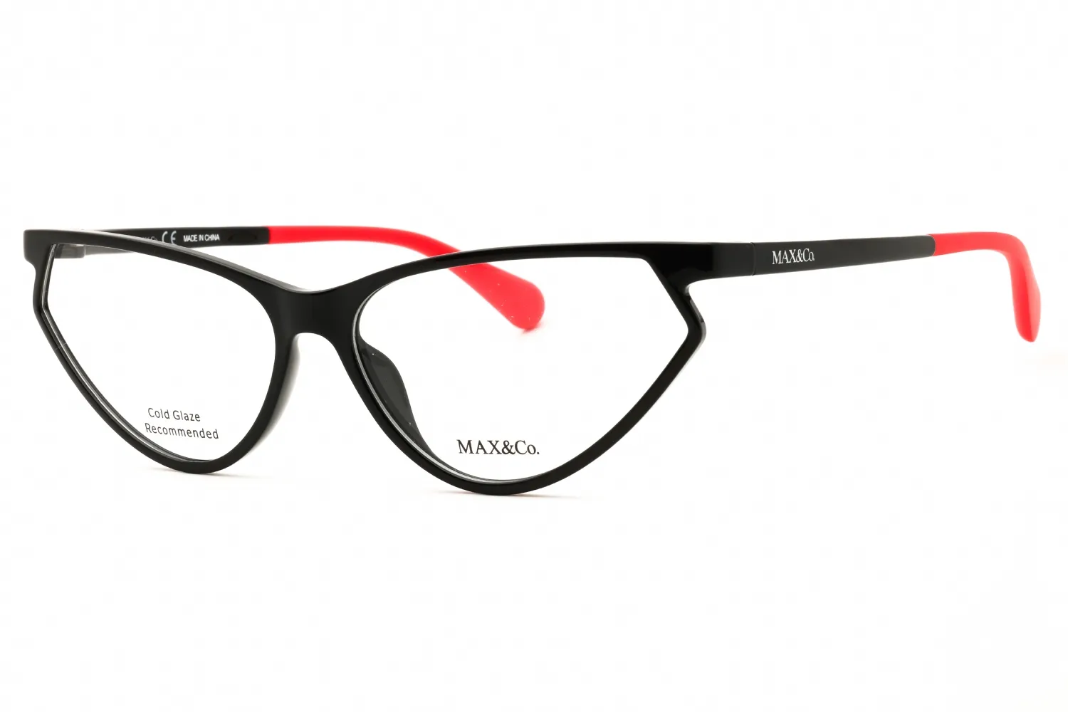 Max & Co MO5026 001 Eyeglasses Shiny Black 59mm Women